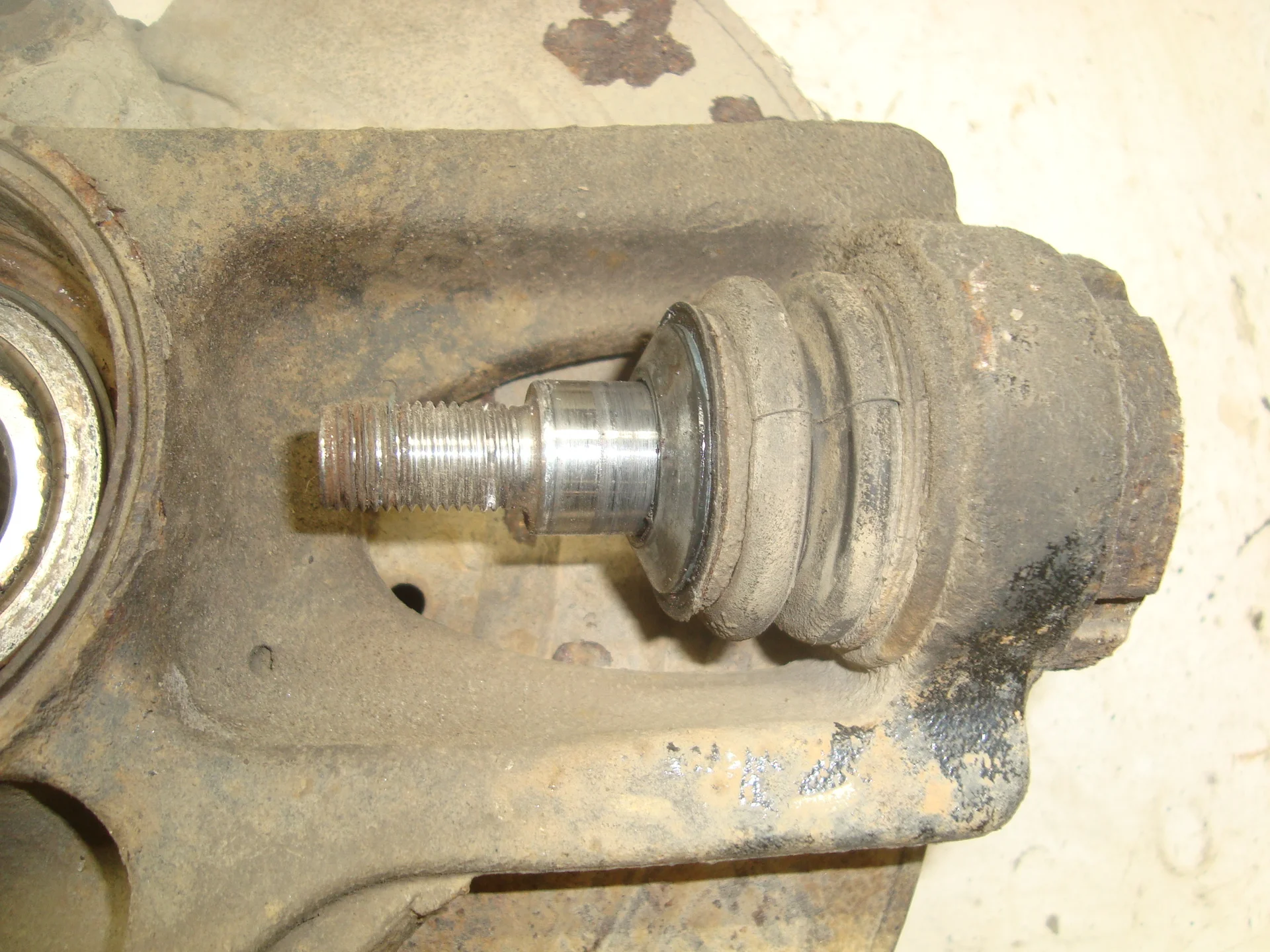 Кулак задний левый Mercedes-Benz W163 628 A1633500508 - миниатюра 3