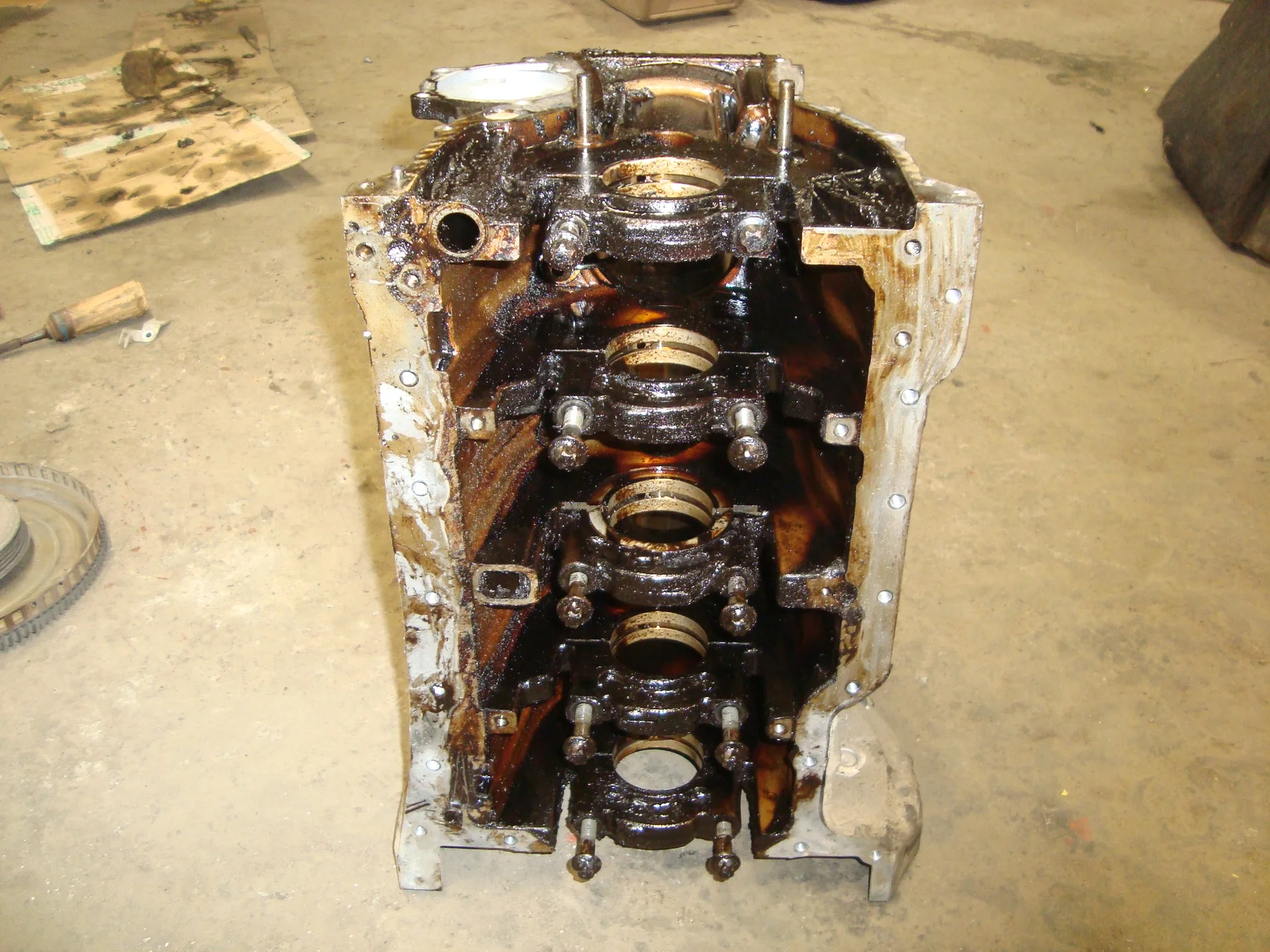 Блок двигателя Mercedes-Benz W169 266 266940 - миниатюра 2