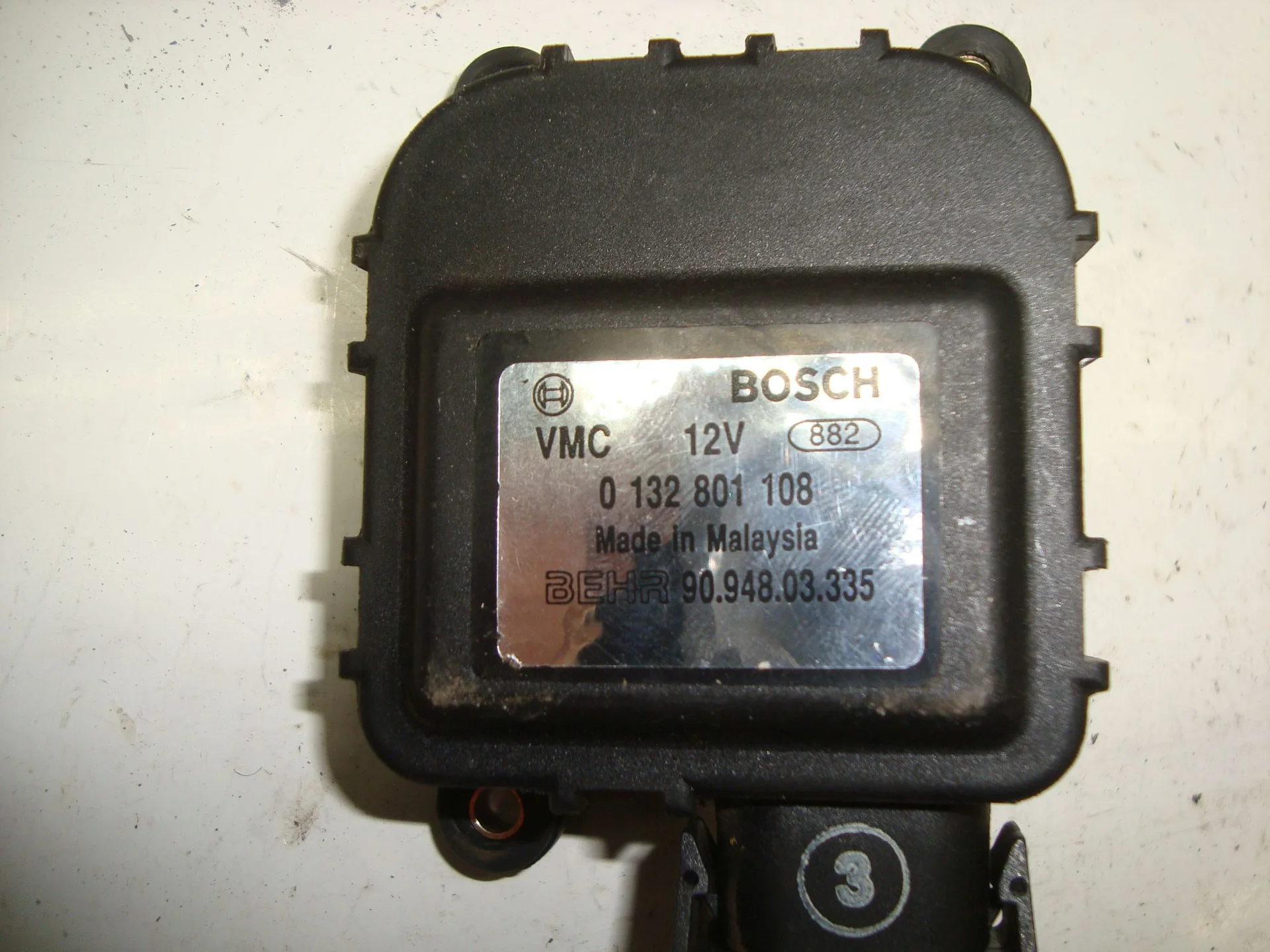 Моторчик заслонки печки Mercedes-Benz W210 119 A0132801108 - миниатюра 2