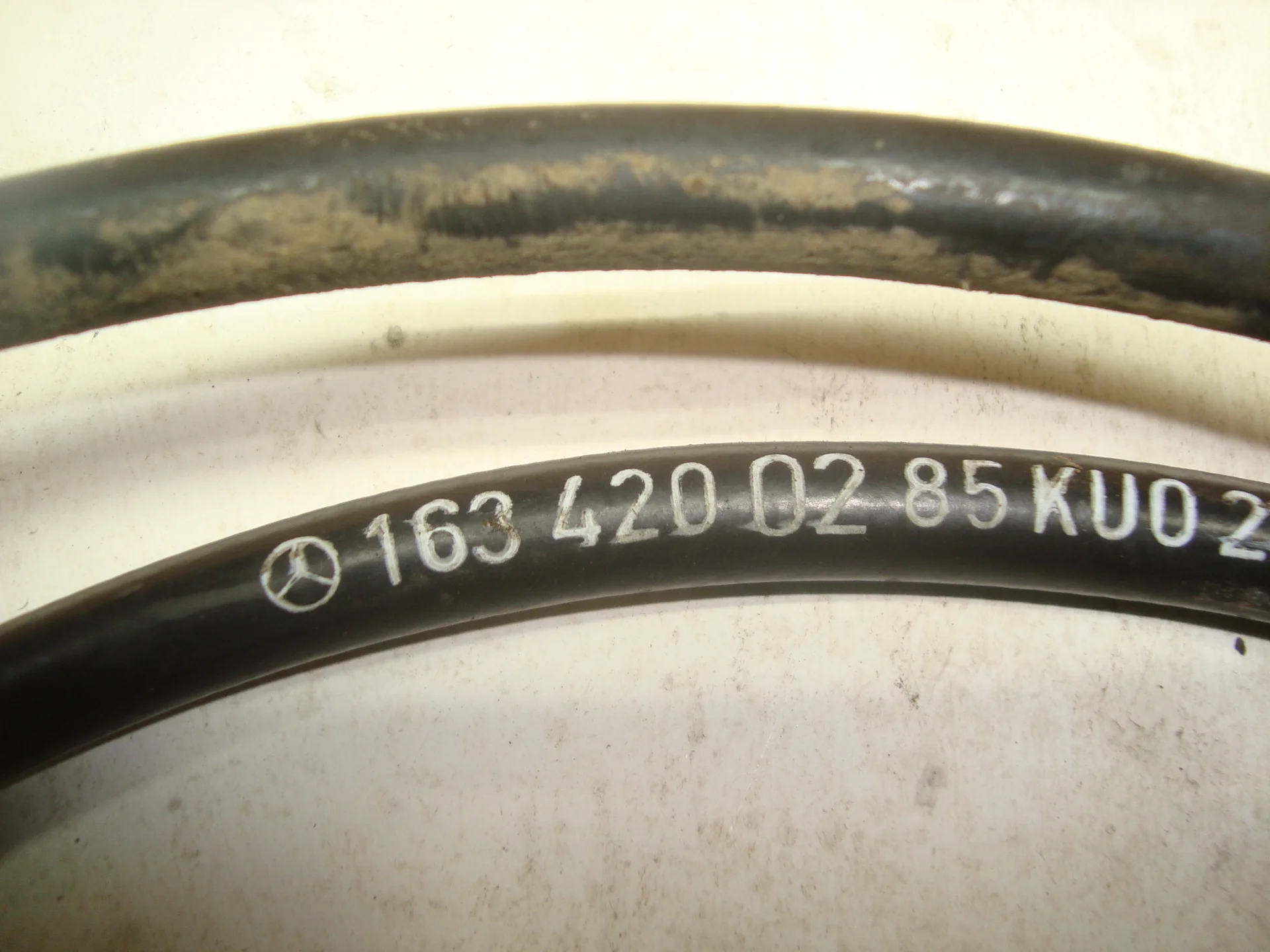 Трос стояночного тормоза Mercedes-Benz W163 628 A1634200285 - миниатюра 4