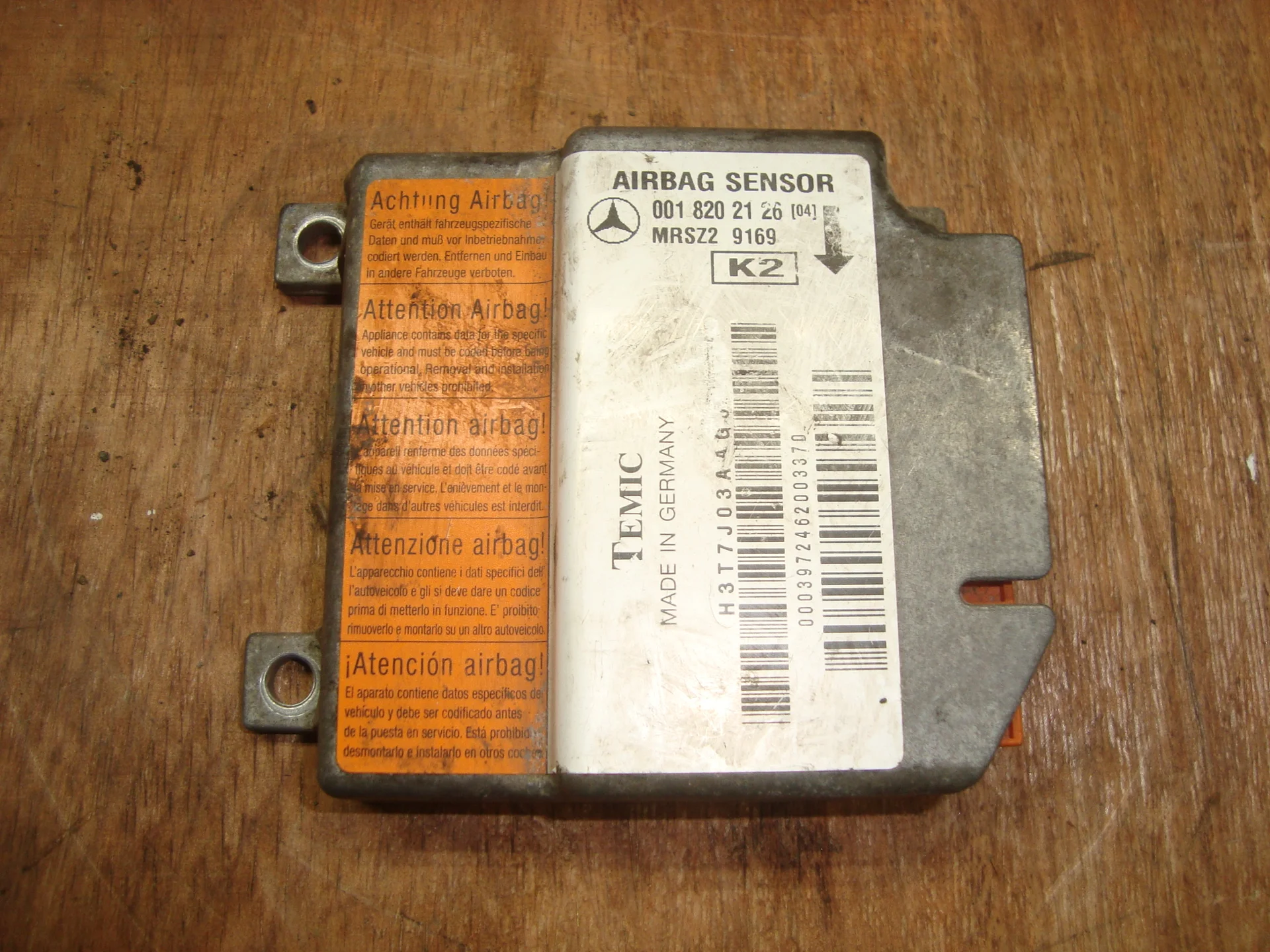 Блок SRS Mercedes-Benz W210 112 A0018202126 - изображение 1