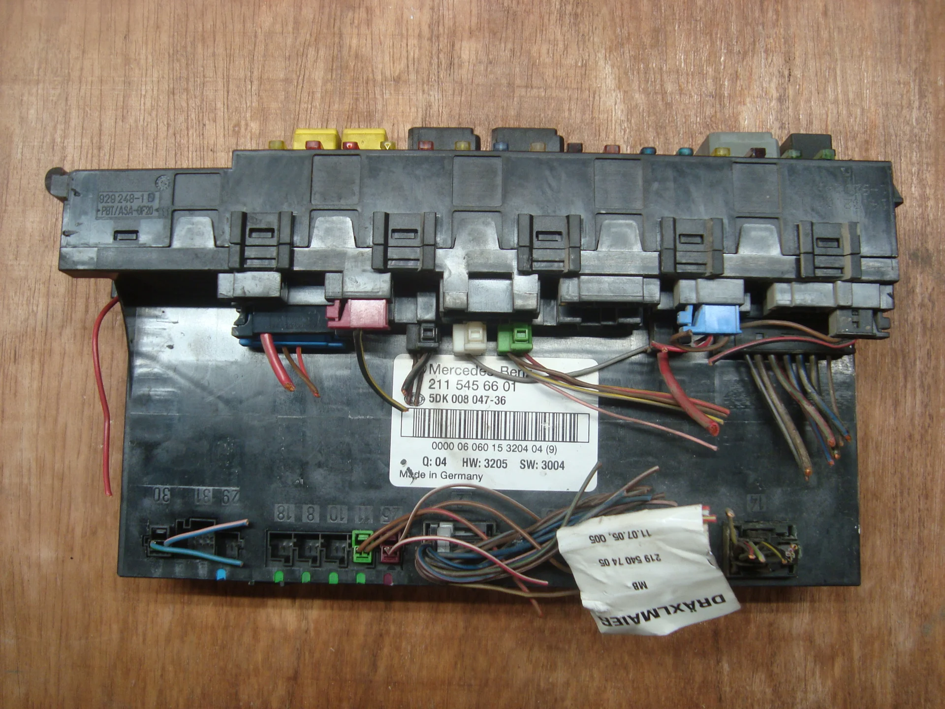 Блок SAM задний Mercedes-Benz C219 A2115456601 - изображение 1