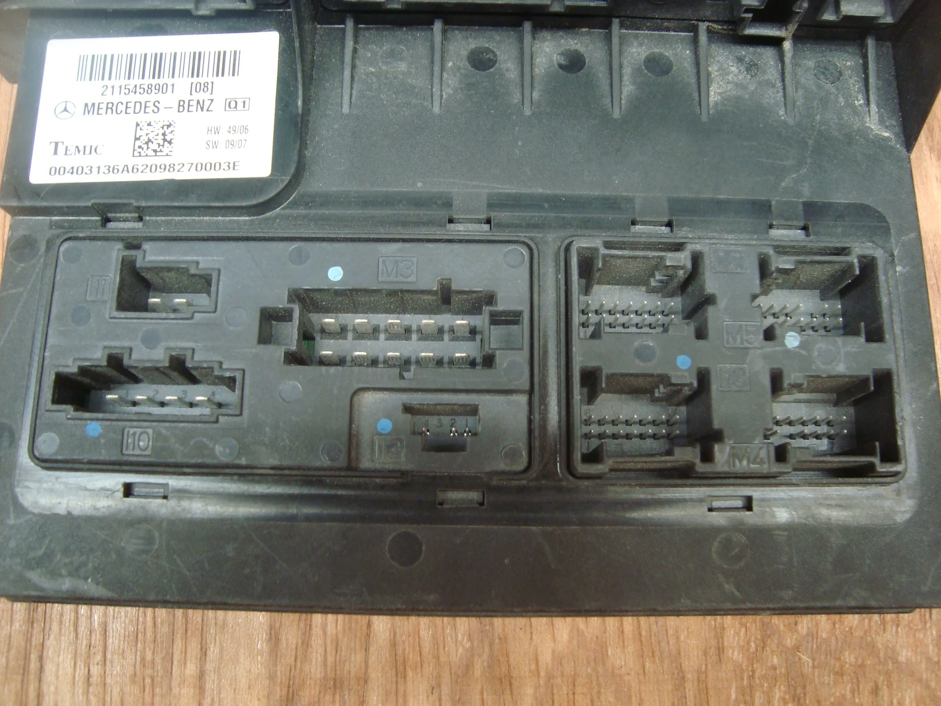 Блок SAM передний Mercedes-Benz W211 A2115458901 - миниатюра 2