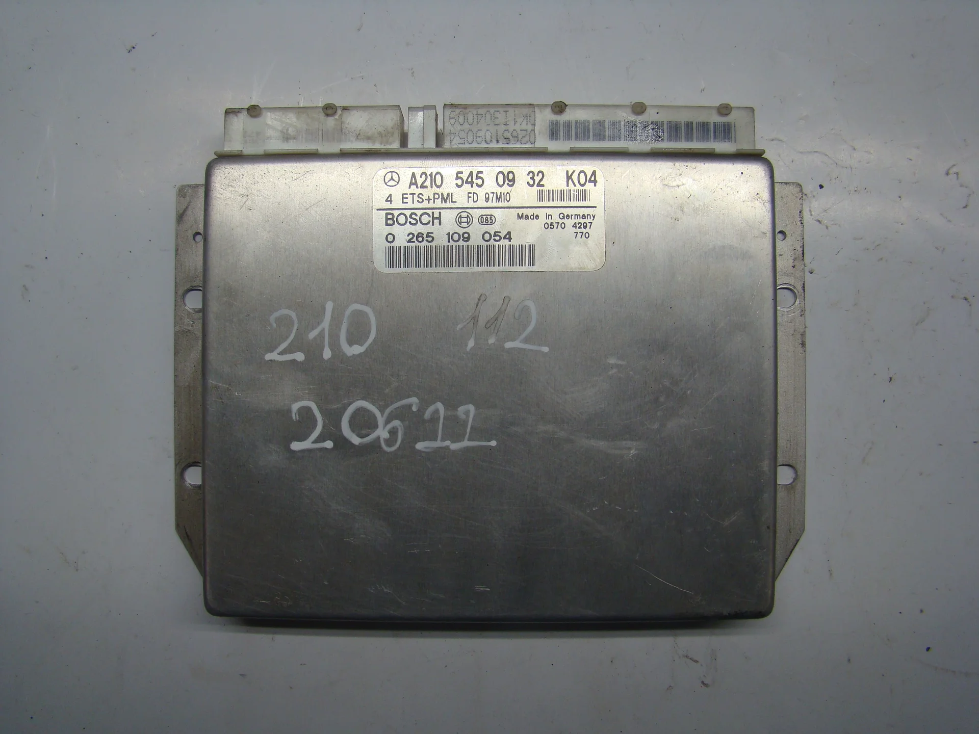 Блок управления рулевым управлением (PML) Mercedes-Benz W210 112 A2105450932 - изображение 1