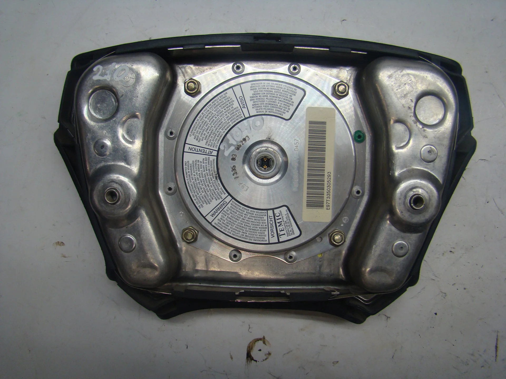 Подушка безопасности в руль Mercedes-Benz W210 112 A1404602798 - миниатюра 2