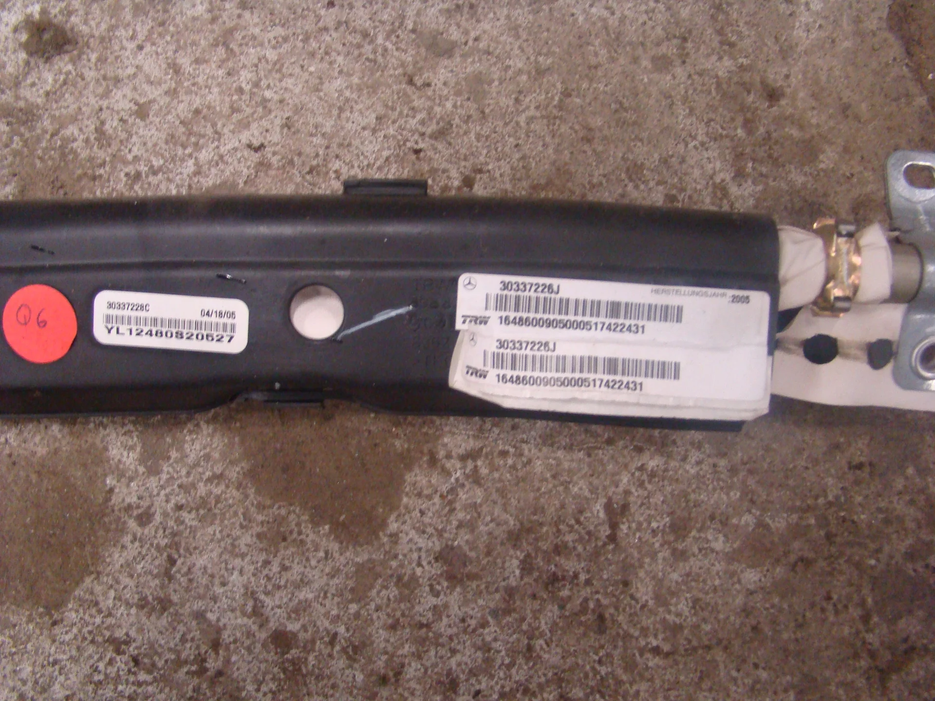 Шторка левая Mercedes-Benz W164 272 A1648600905 - миниатюра 3