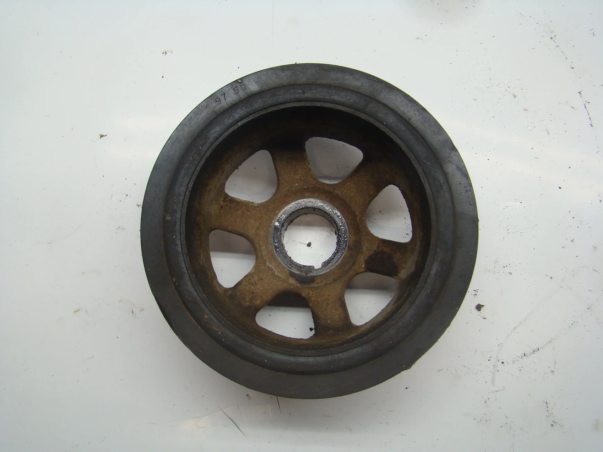 Шкив коленвала Mercedes-Benz W210 112 A1120351300 - миниатюра 2