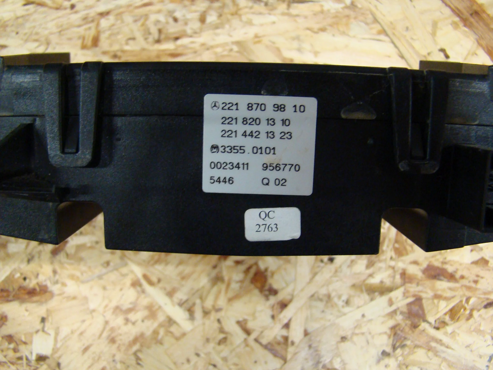 Блок управления климат контролем Mercedes-Benz W221 A2218709810 - миниатюра 2