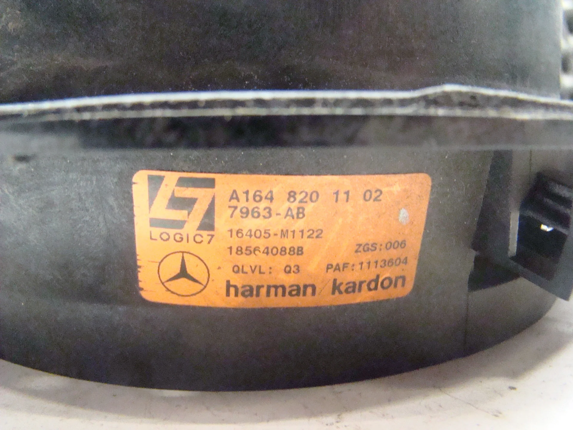 Динамик задний левый Mercedes-Benz W164 272 A1648201102 - миниатюра 2