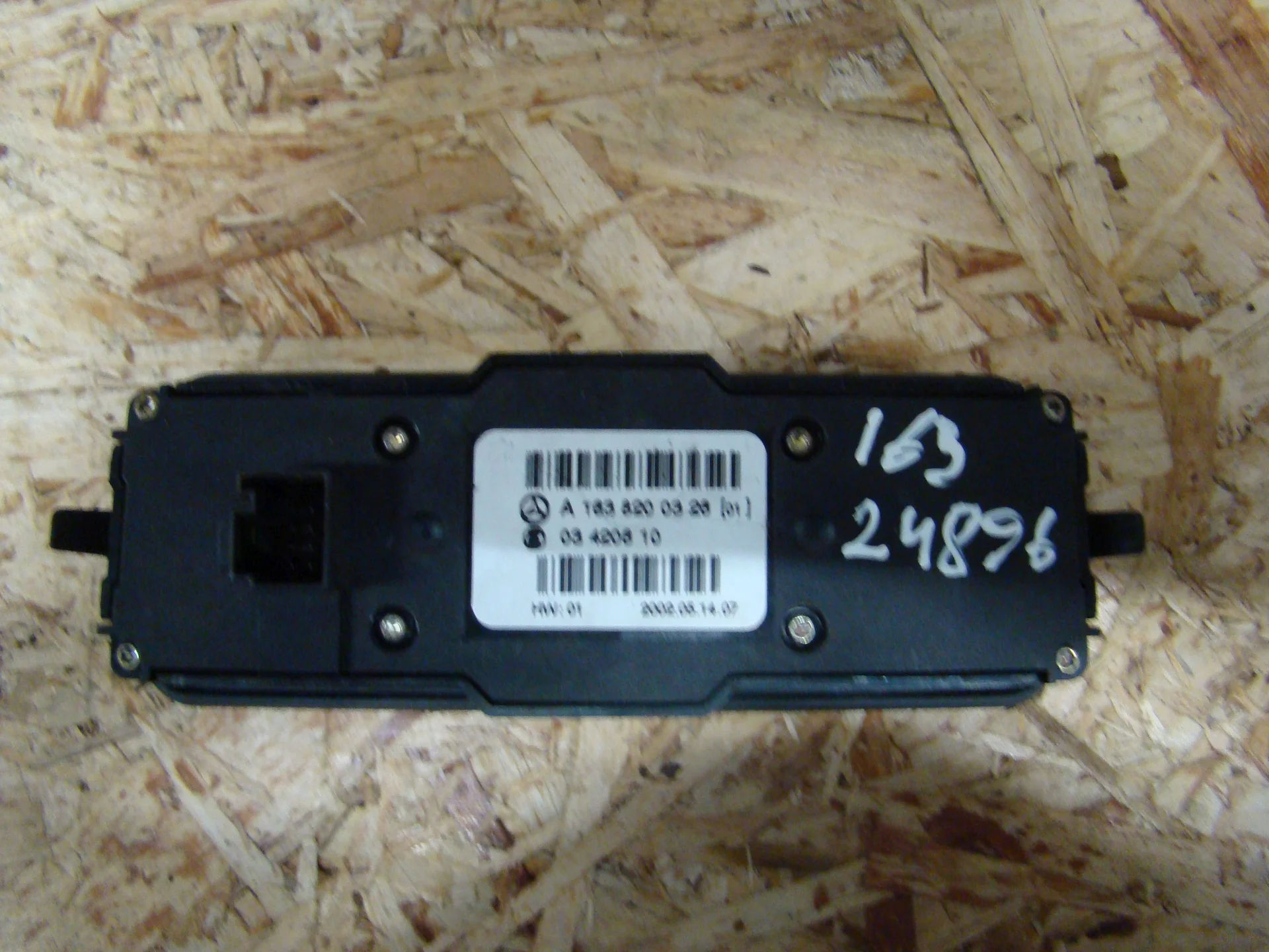 Блок управления стеклоподъемниками Mercedes-Benz W163 A1638200326 - миниатюра 2