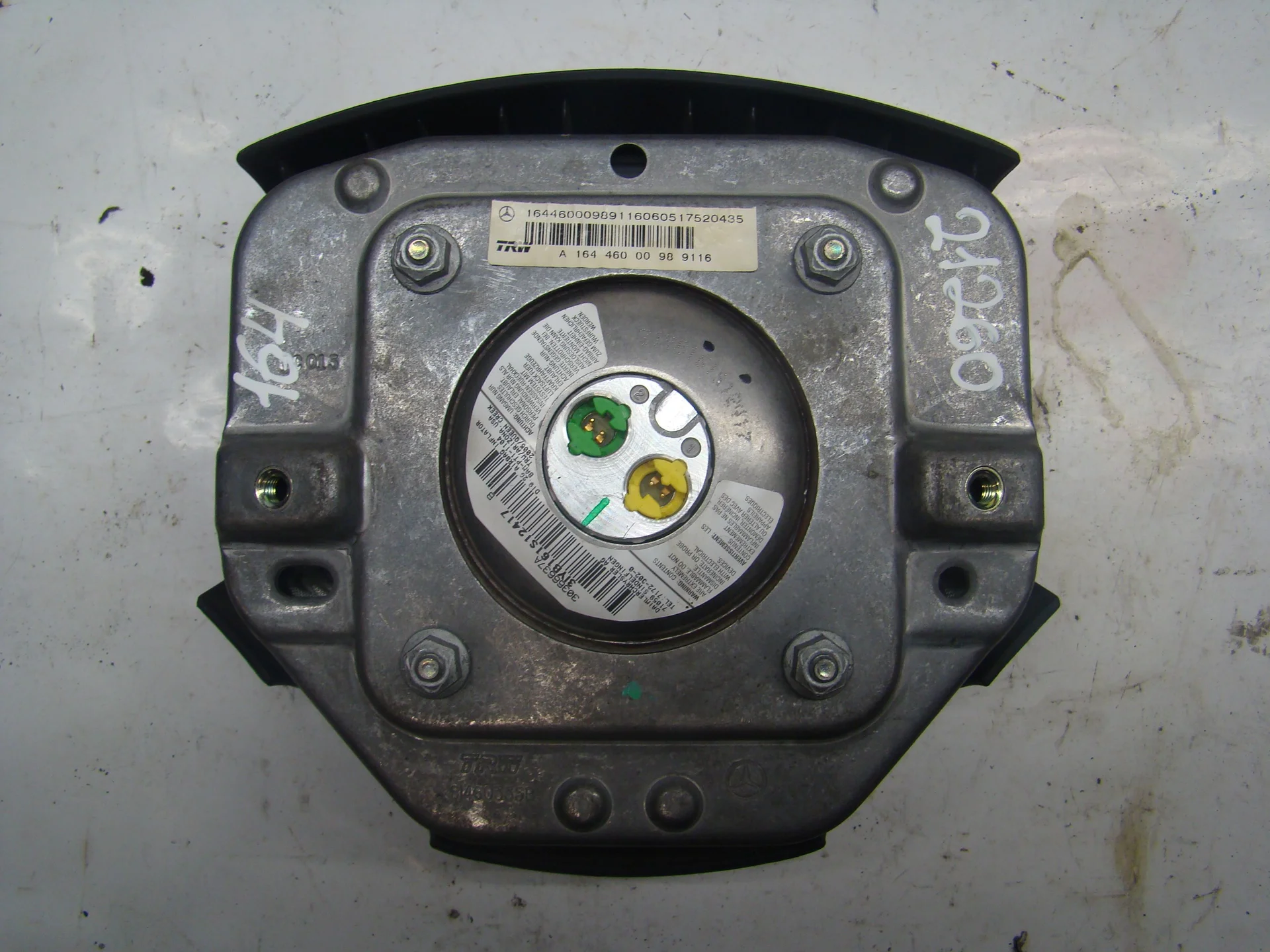 Подушка безопасности в руль Mercedes-Benz W164 272 A1644600098 - миниатюра 2