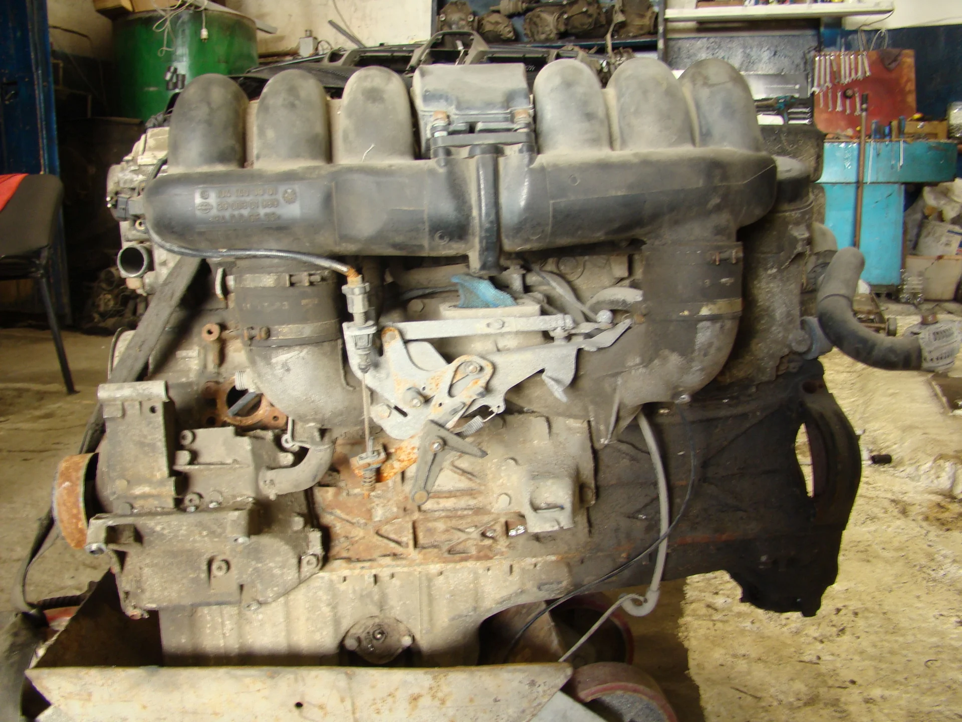 Двигатель Mercedes-Benz W124 104 104992 - миниатюра 5