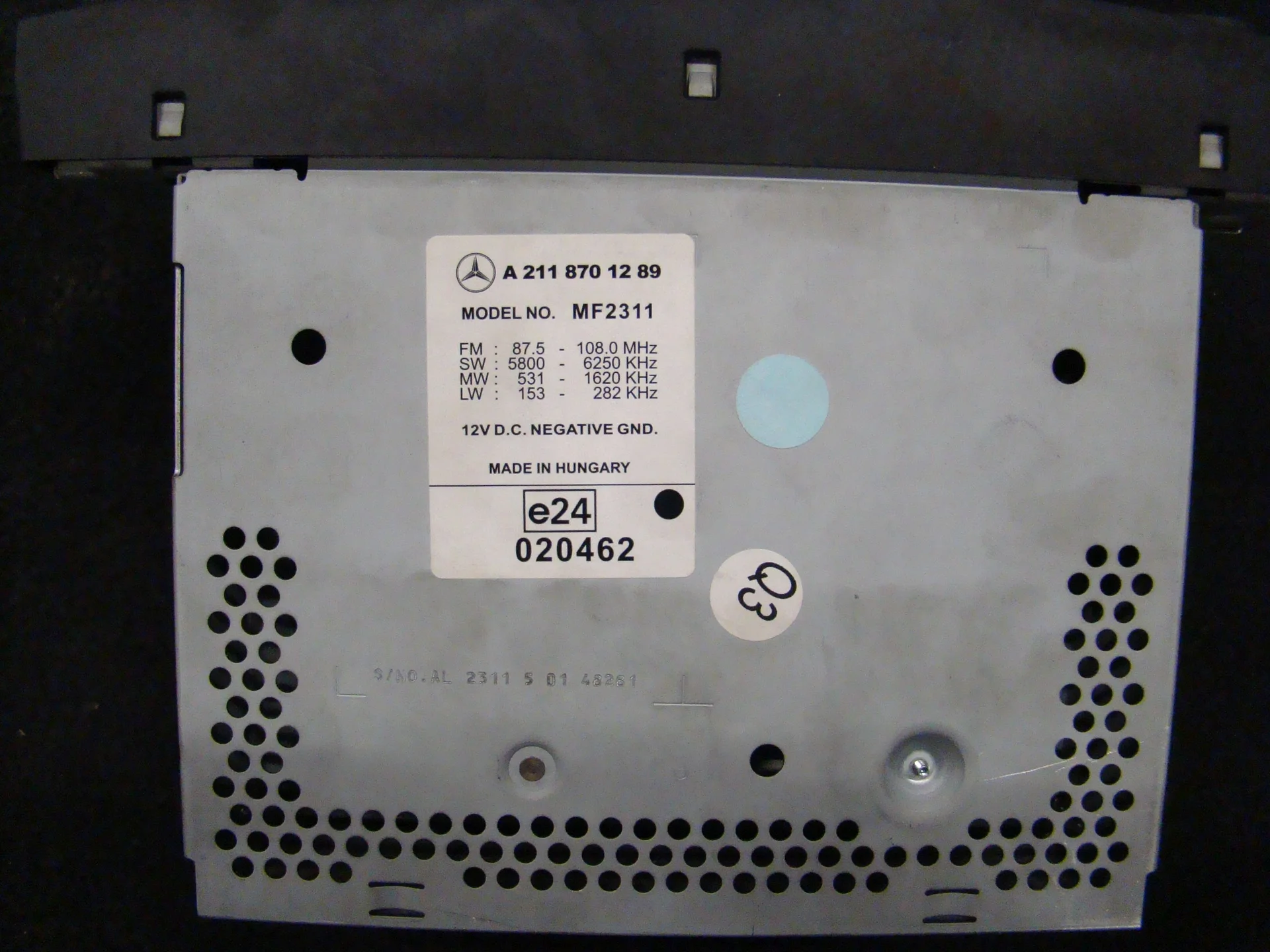 Команд Mercedes-Benz W211 272 A2118701289 - миниатюра 2