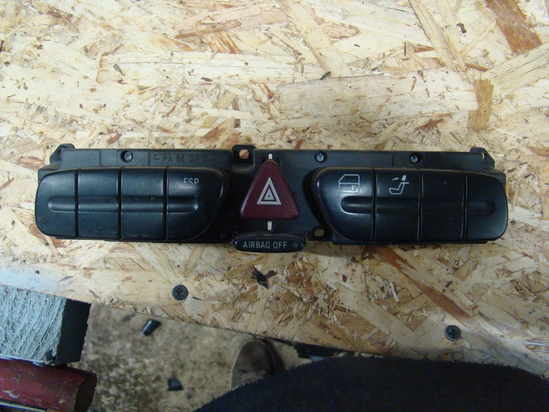 Блок кнопок Mercedes-Benz W203 А2038214658 - изображение 1