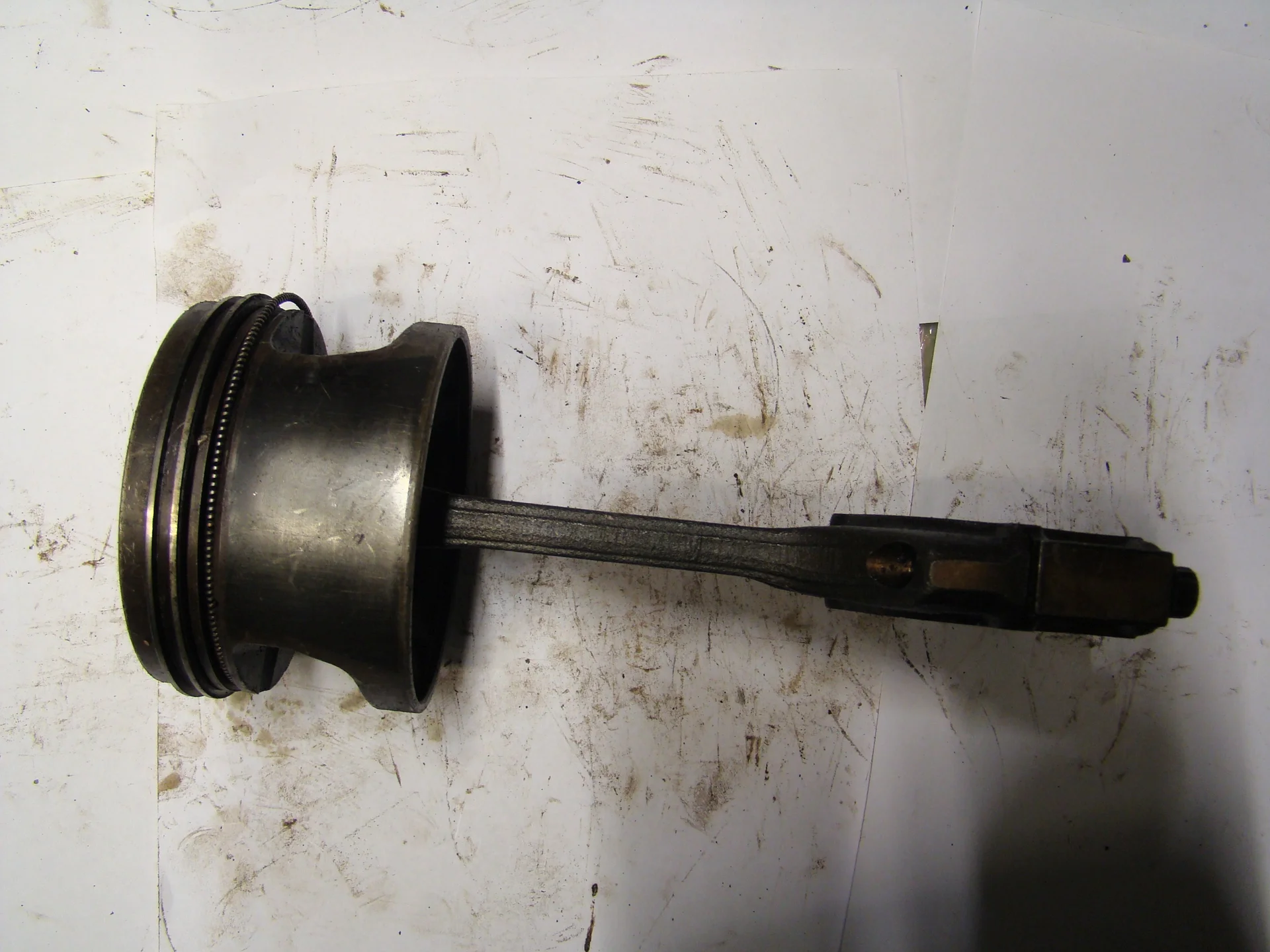 Поршень с шатуном Mercedes-Benz W140 104 - миниатюра 3