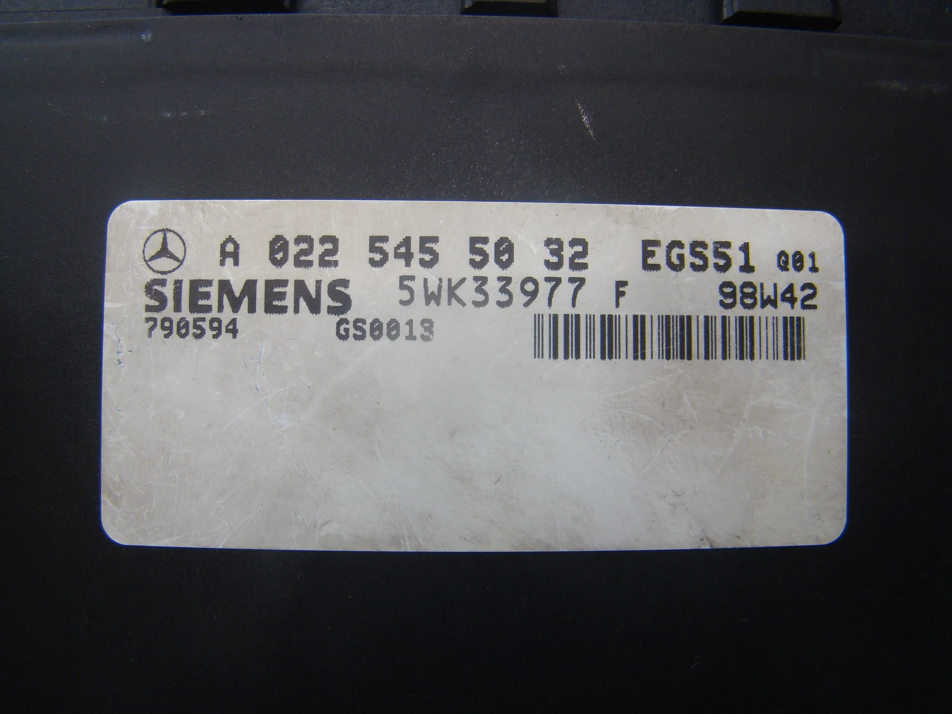 Блок управления АКПП Mercedes-Benz W210 A0225455032 - миниатюра 3