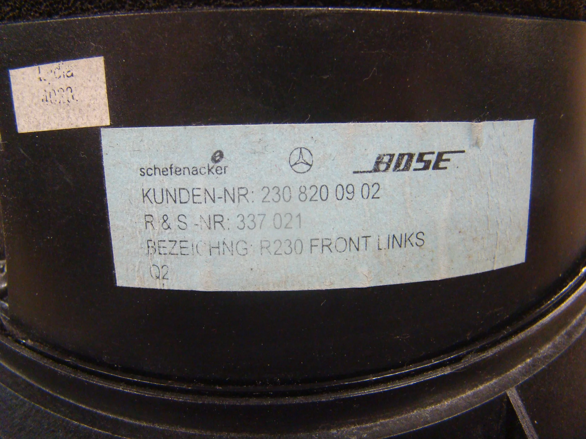 Динамик передний левый Mercedes-Benz R230  A2308200902 - миниатюра 4