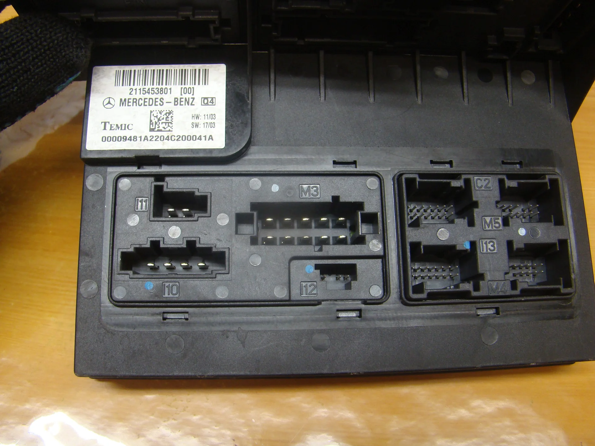 Блок SAM передний Mercedes-Benz W211  A2115453801 - миниатюра 5