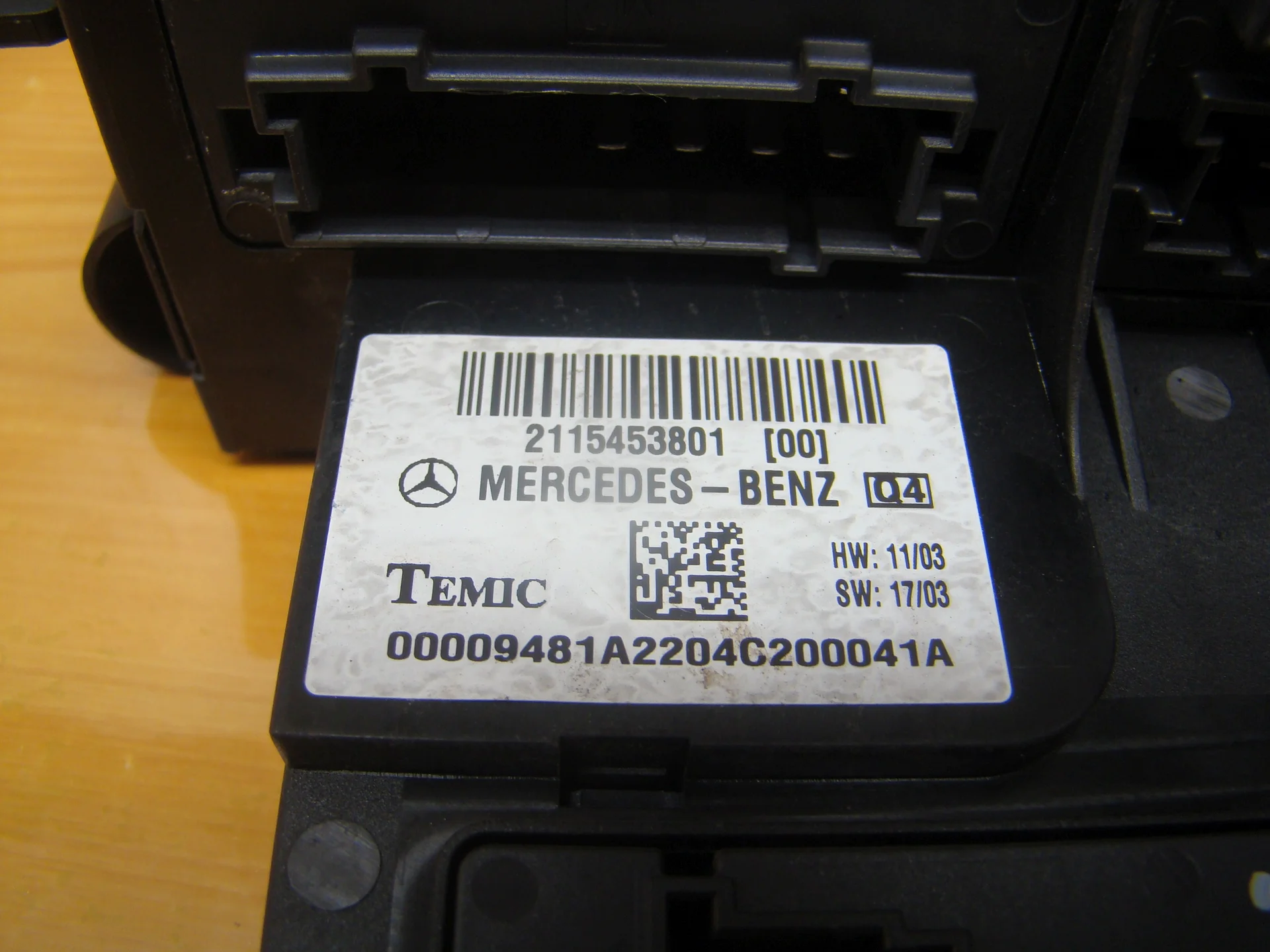 Блок SAM передний Mercedes-Benz W211  A2115453801 - миниатюра 6