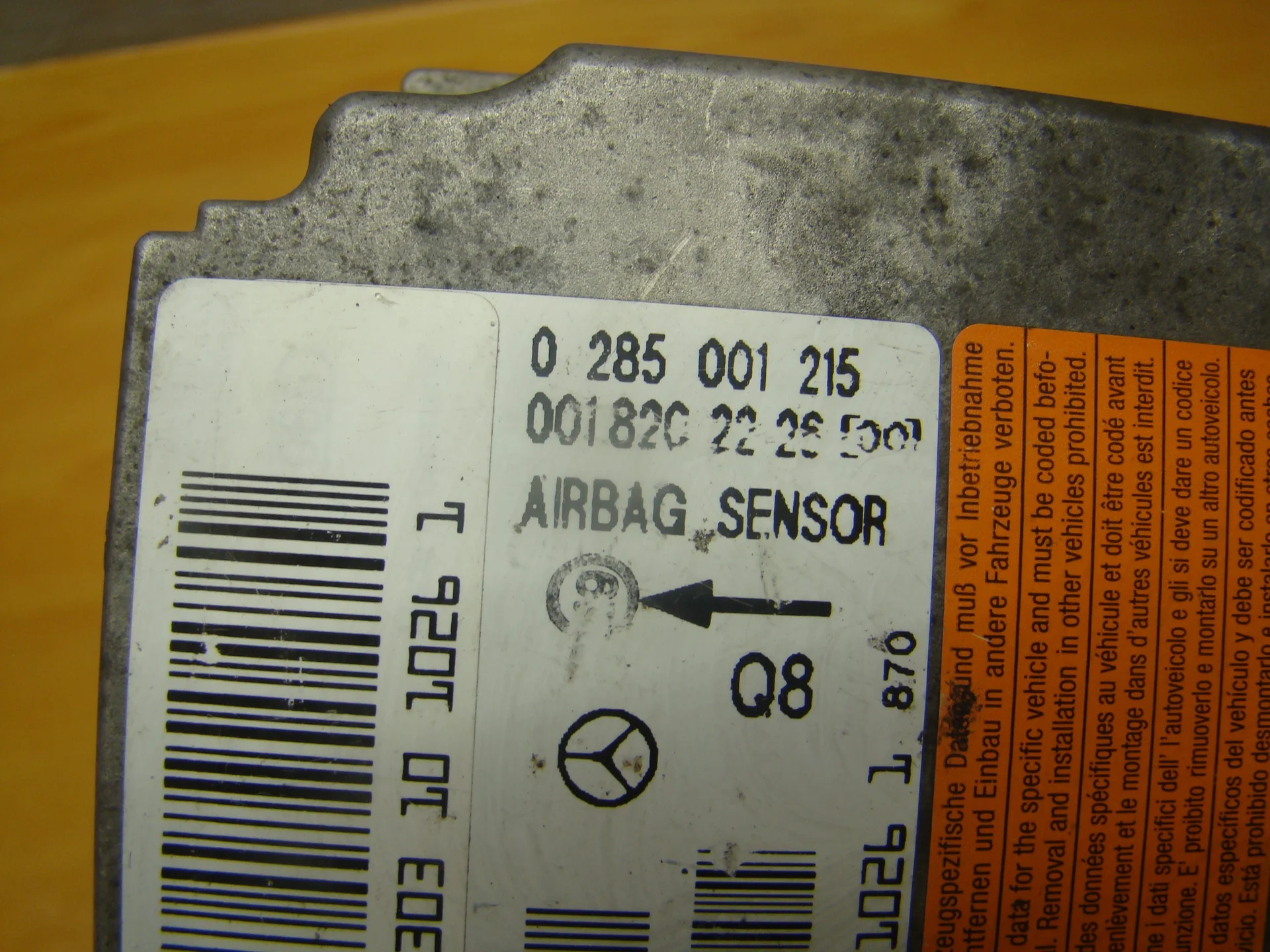 Блок SRS Mercedes-Benz W210 A0018202226 - миниатюра 3