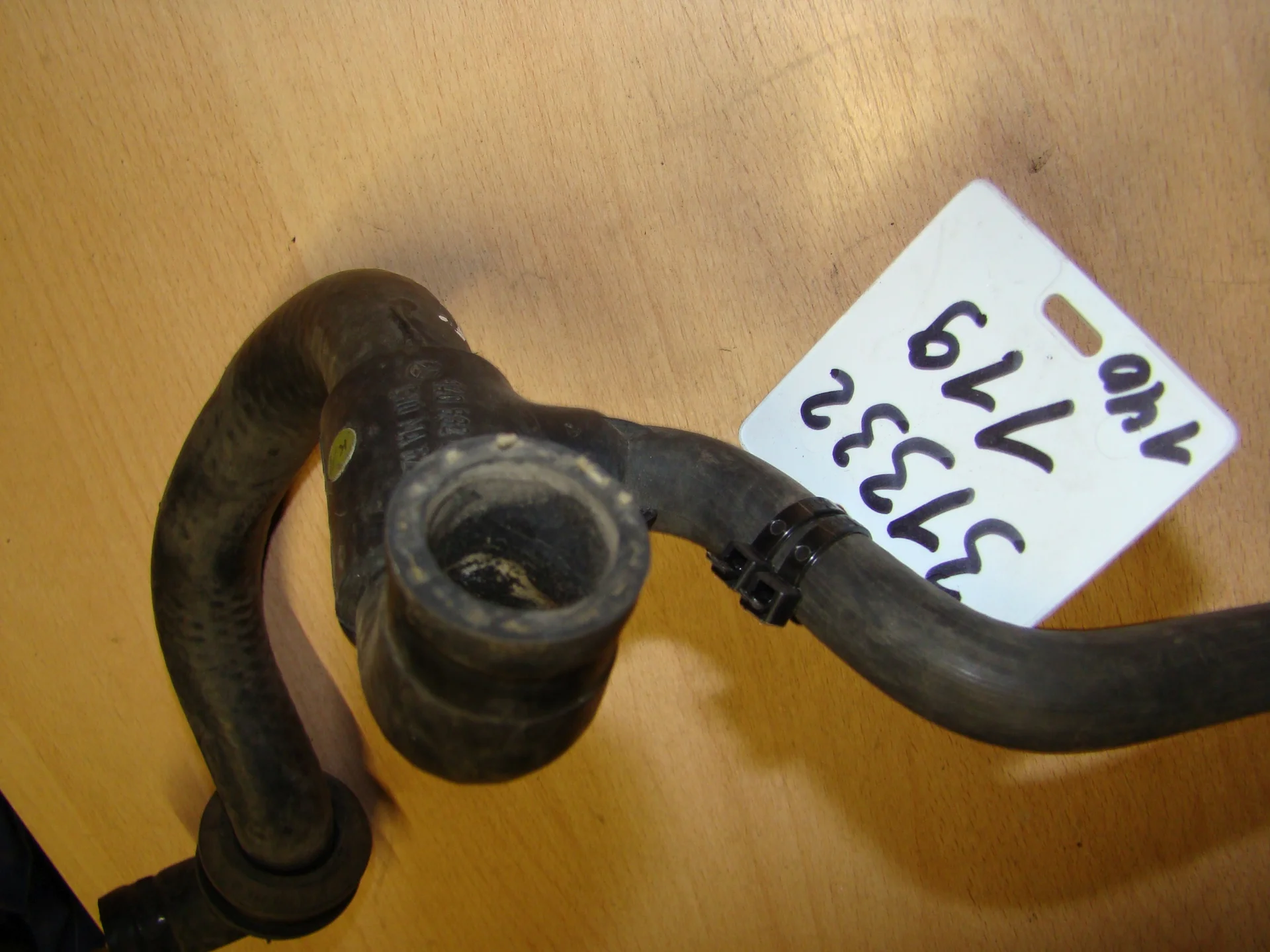 Патрубок отопителя Mercedes-Benz W140 119 A1248320394 - миниатюра 2
