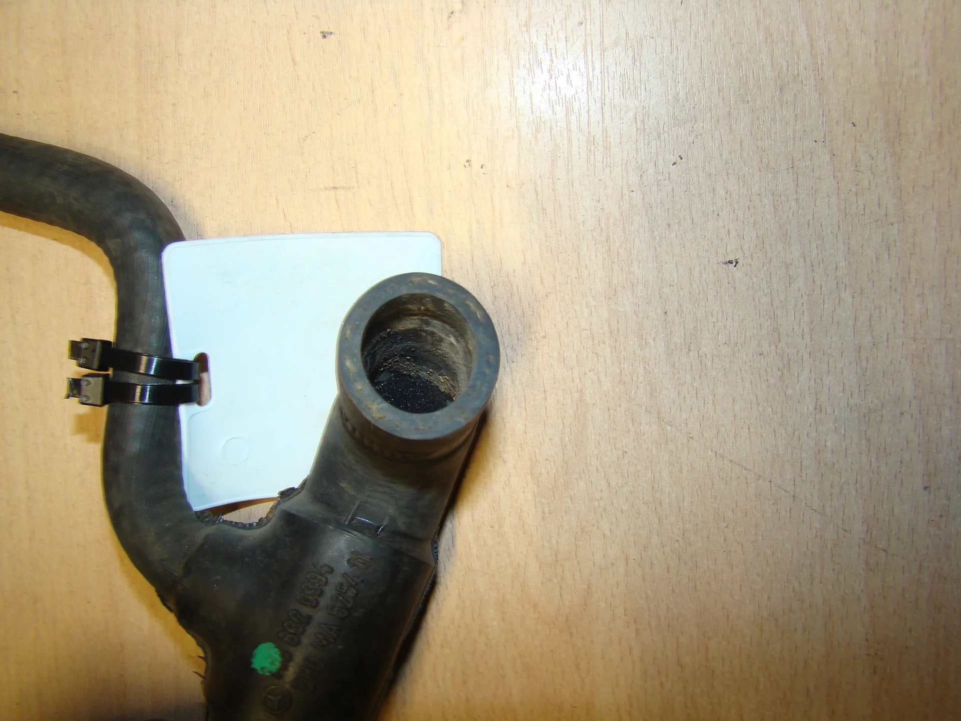 Патрубок отопителя Mercedes-Benz W140  A1248320394 - миниатюра 2