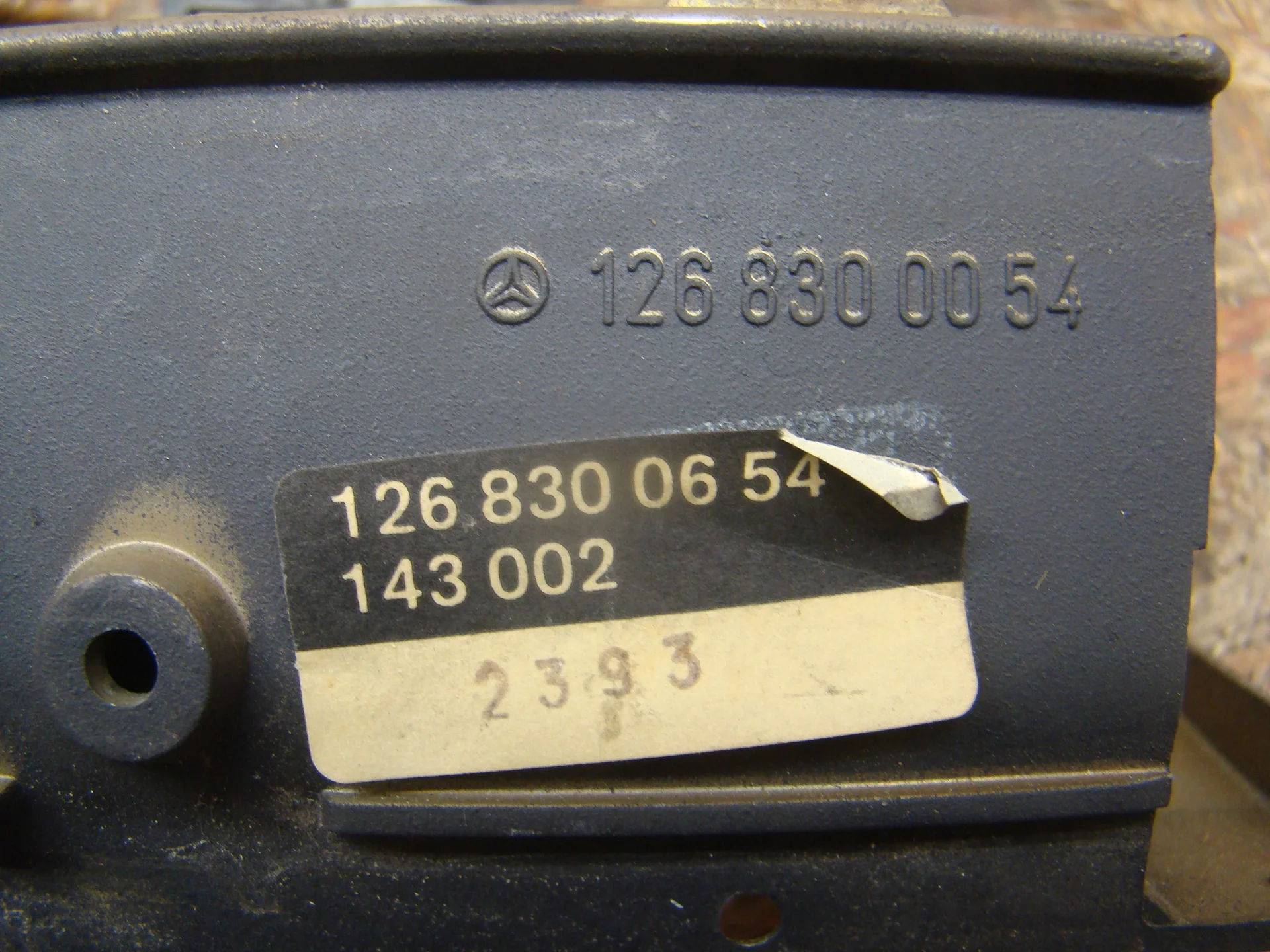 Дефлектор печки центральный Mercedes-Benz C126  A1268300654 - миниатюра 5
