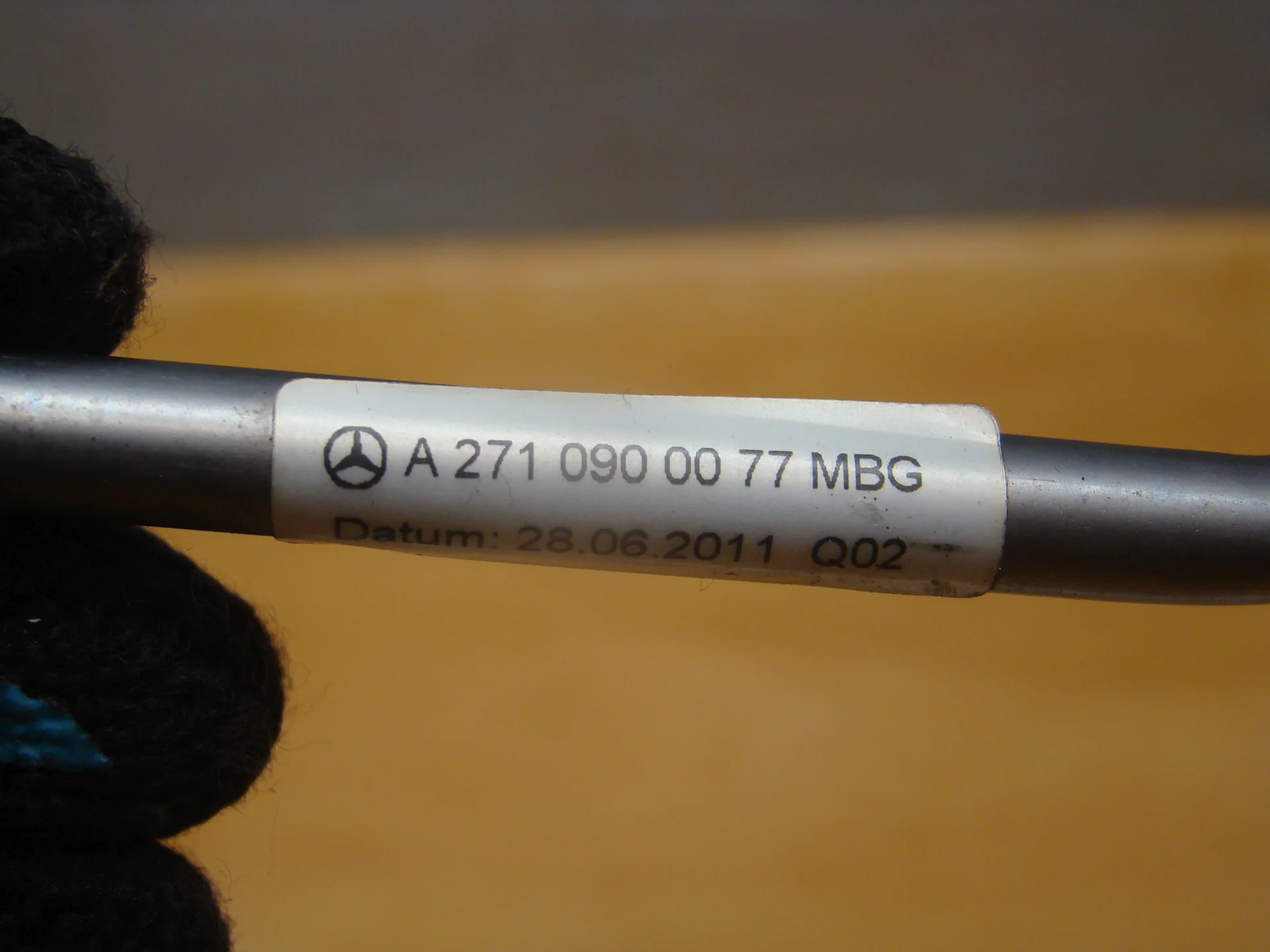 Трубка турбины Mercedes-Benz W204 271 A2710900077 - миниатюра 3