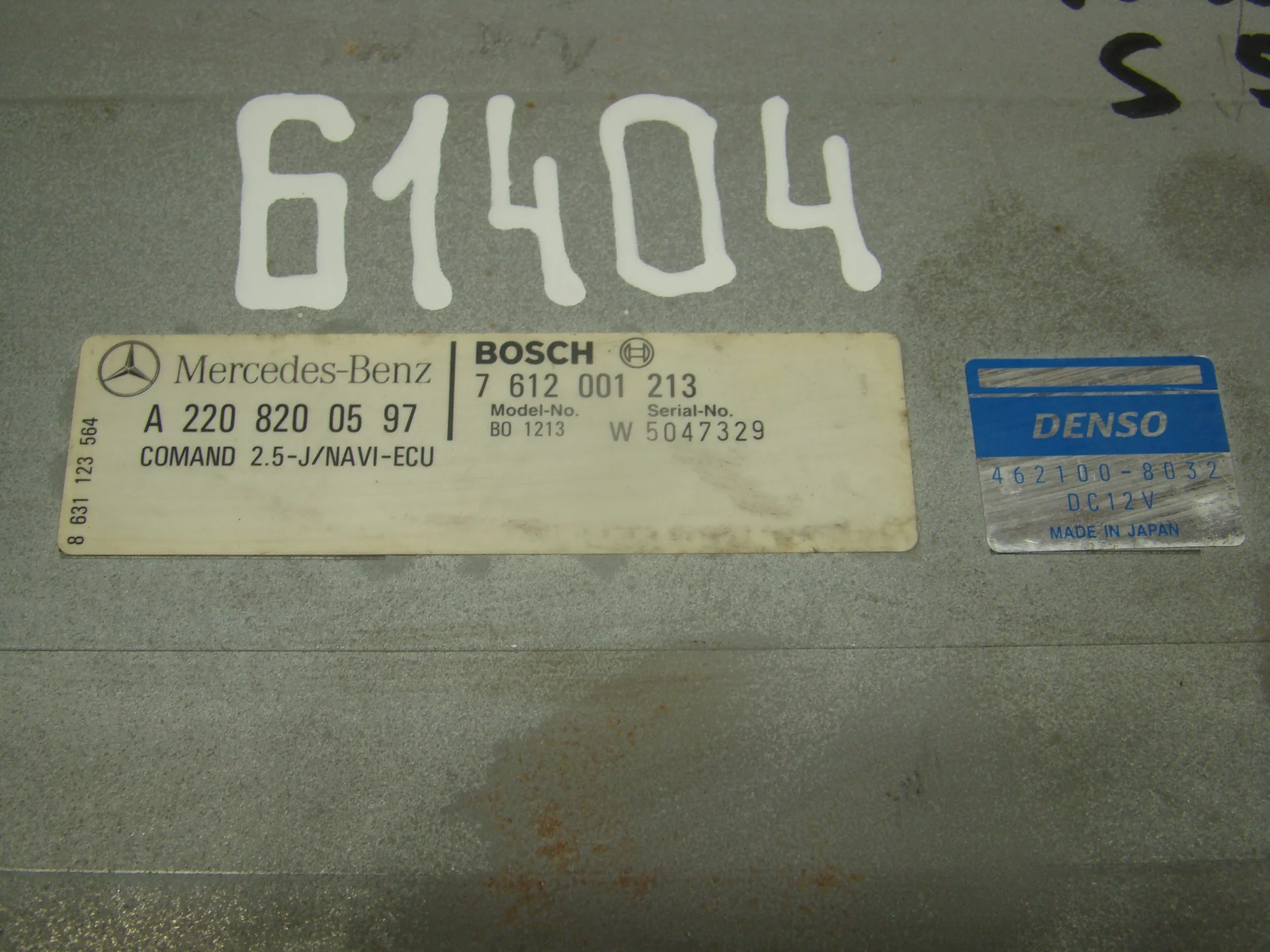 Блок системы навигации Mercedes-Benz W220  A2208200597 - миниатюра 3