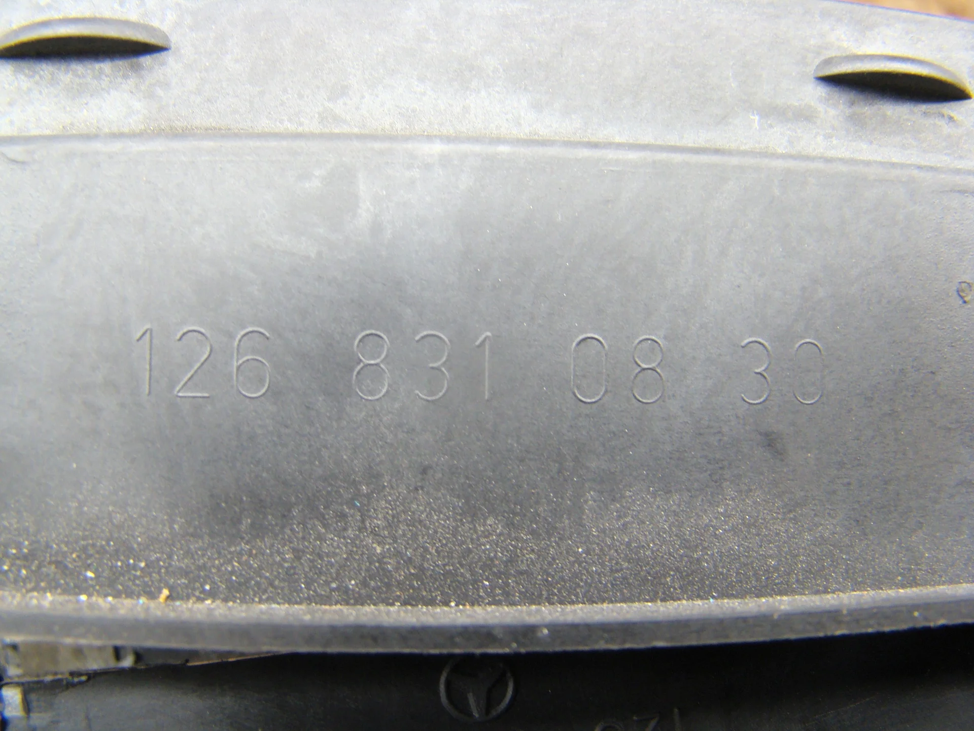 Дефлектор печки левый Mercedes-Benz C126  A1268310742 - миниатюра 4