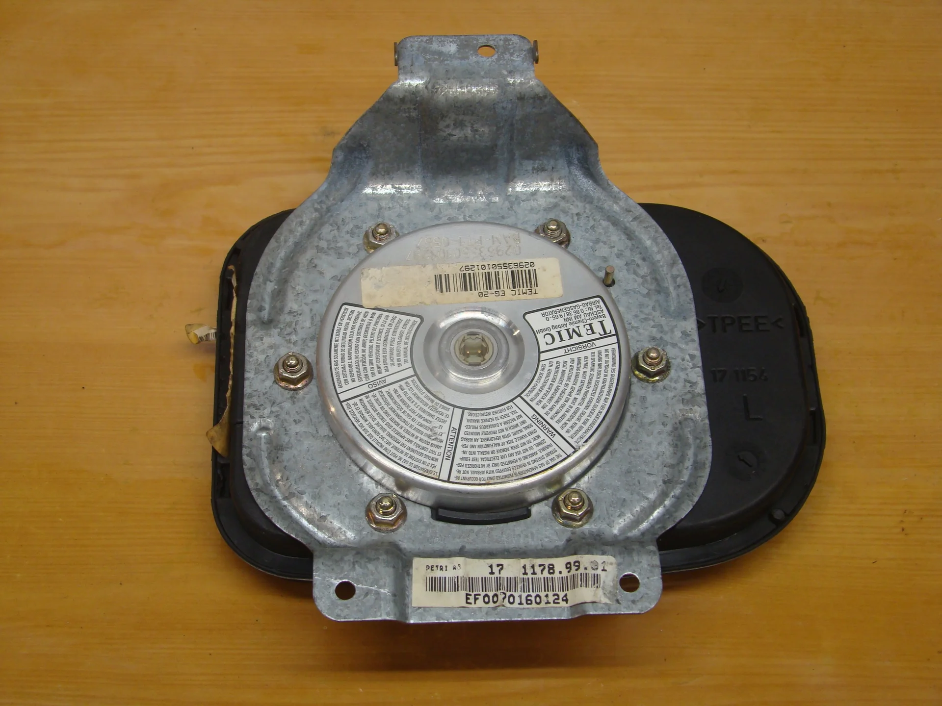 Подушка безопасности передней левой двери Mercedes-Benz C140 A1408600705 - миниатюра 2
