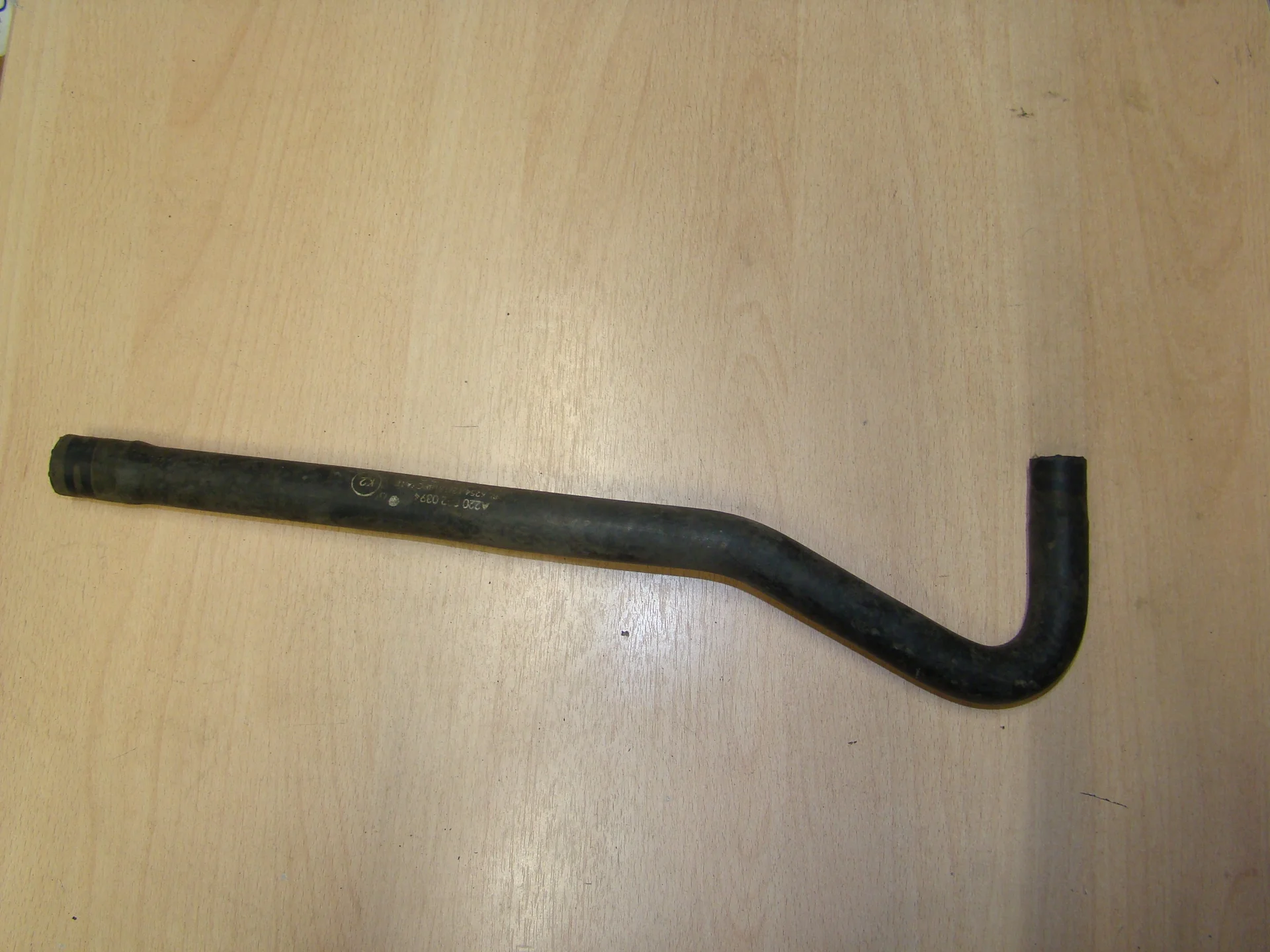 Патрубок отопителя Mercedes-Benz W220  A2208320394 - миниатюра 3