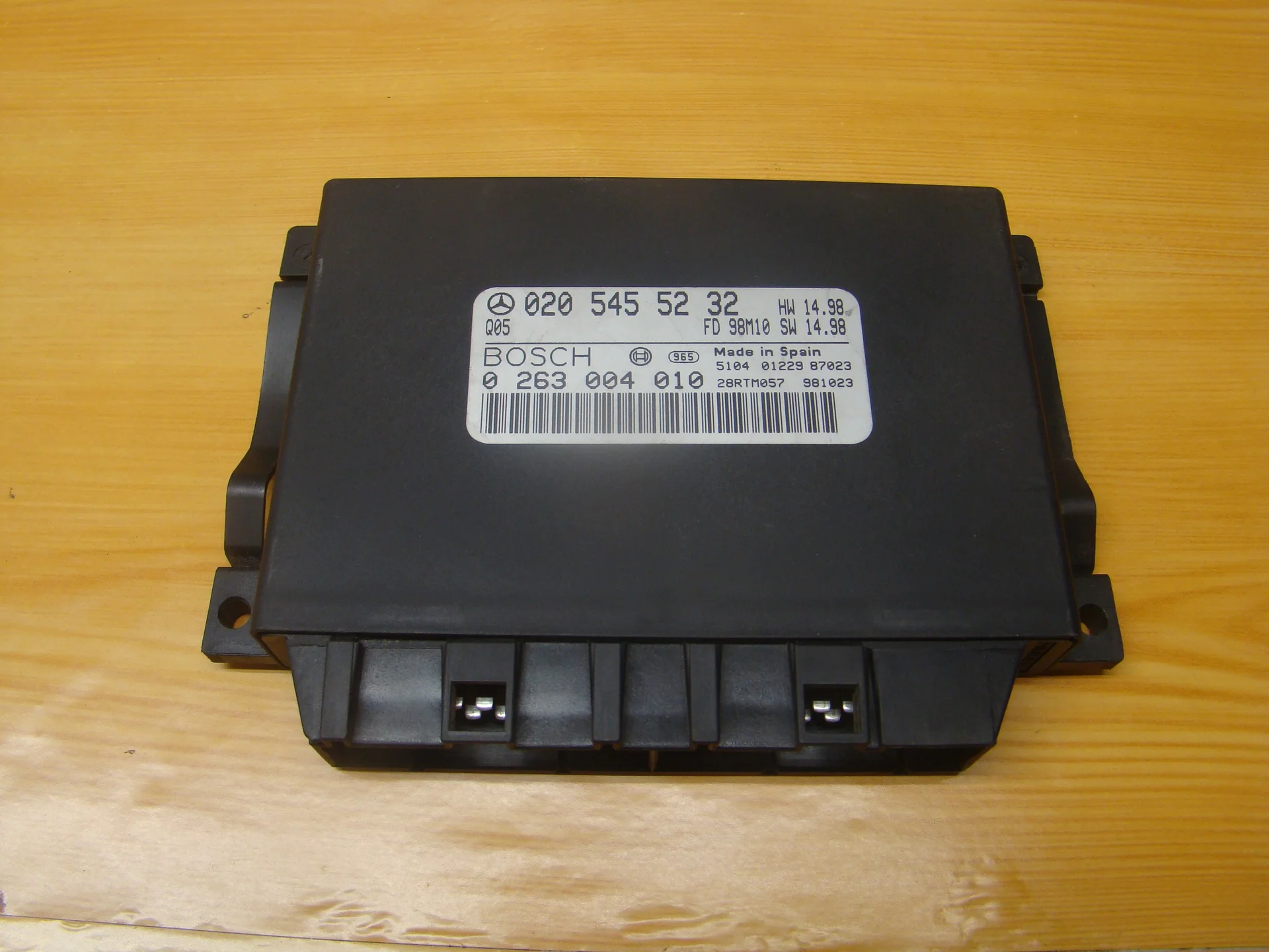 Блок управления парктрониками Mercedes-Benz W220 A0205455232 - изображение 1