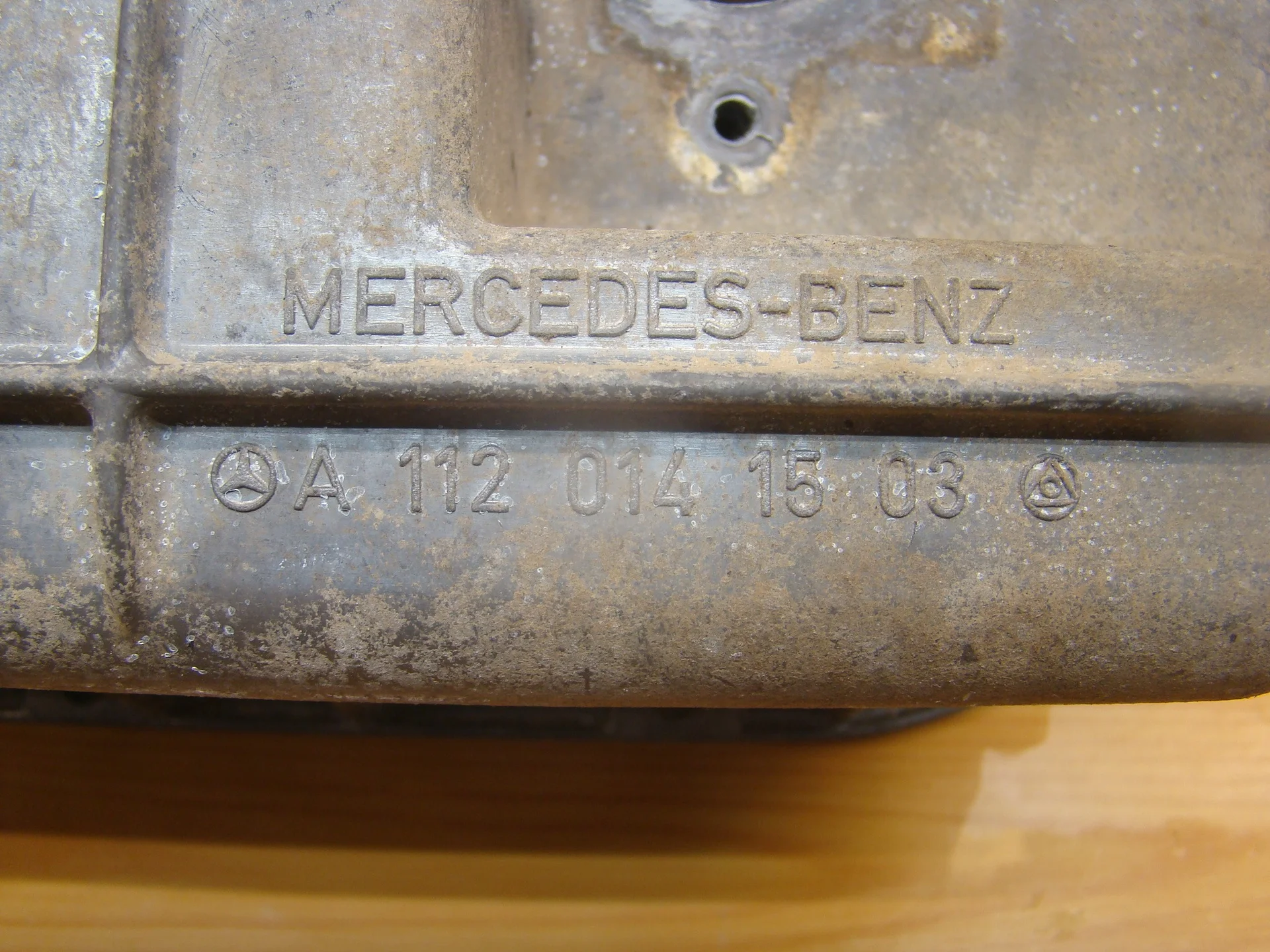 Поддон двигателя нижний  Mercedes-Benz W639 112 A1120141503 - миниатюра 2