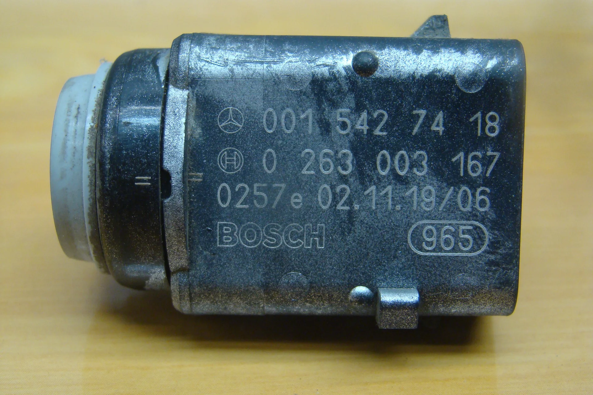 Датчик парктроника Mercedes-Benz W210 112 A0015427418 - миниатюра 3