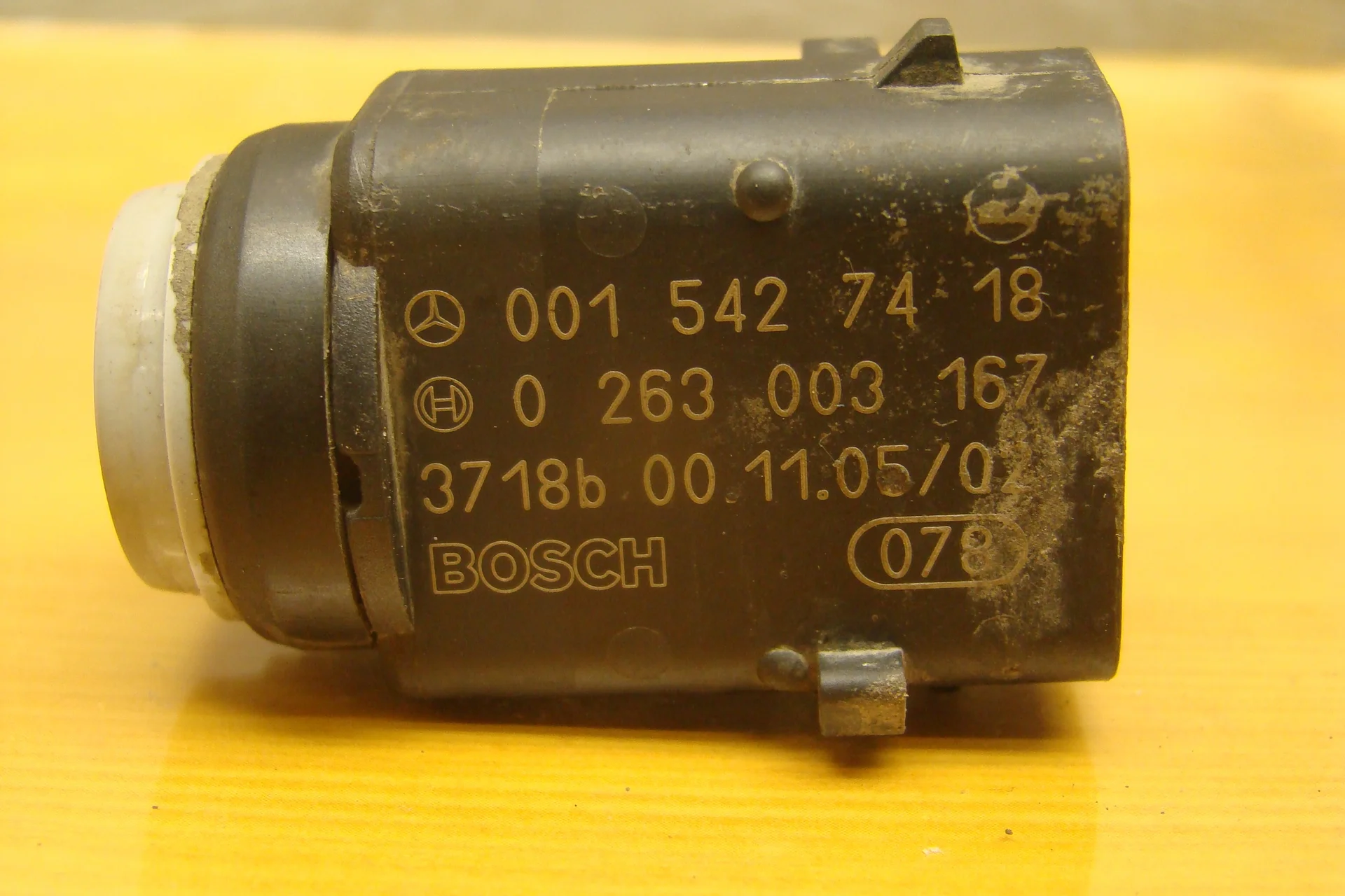 Датчик парктроника Mercedes-Benz W210 112 A0015427418 - миниатюра 3