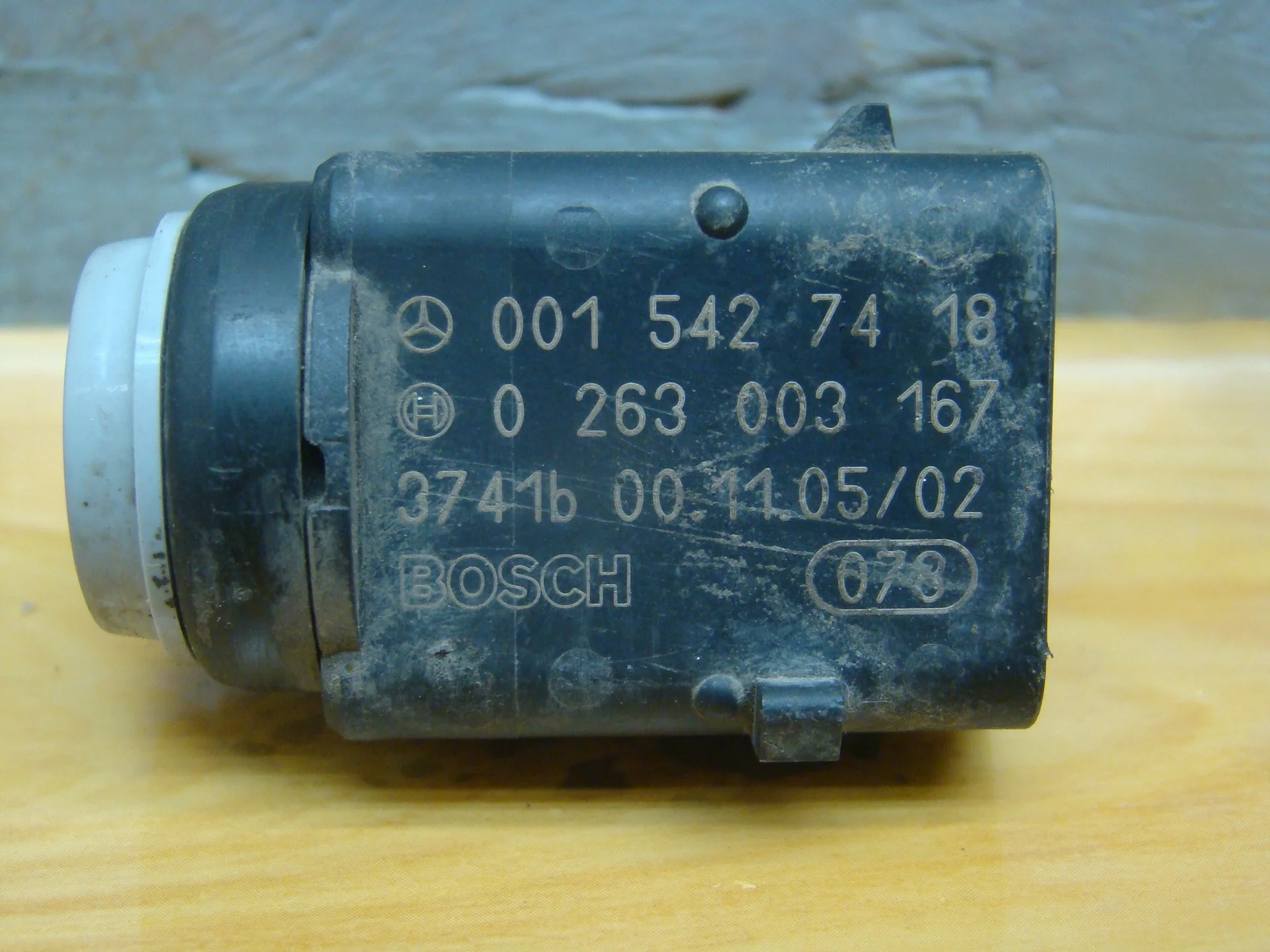 Датчик парктроника Mercedes-Benz W210 112 A0015427418 - миниатюра 3