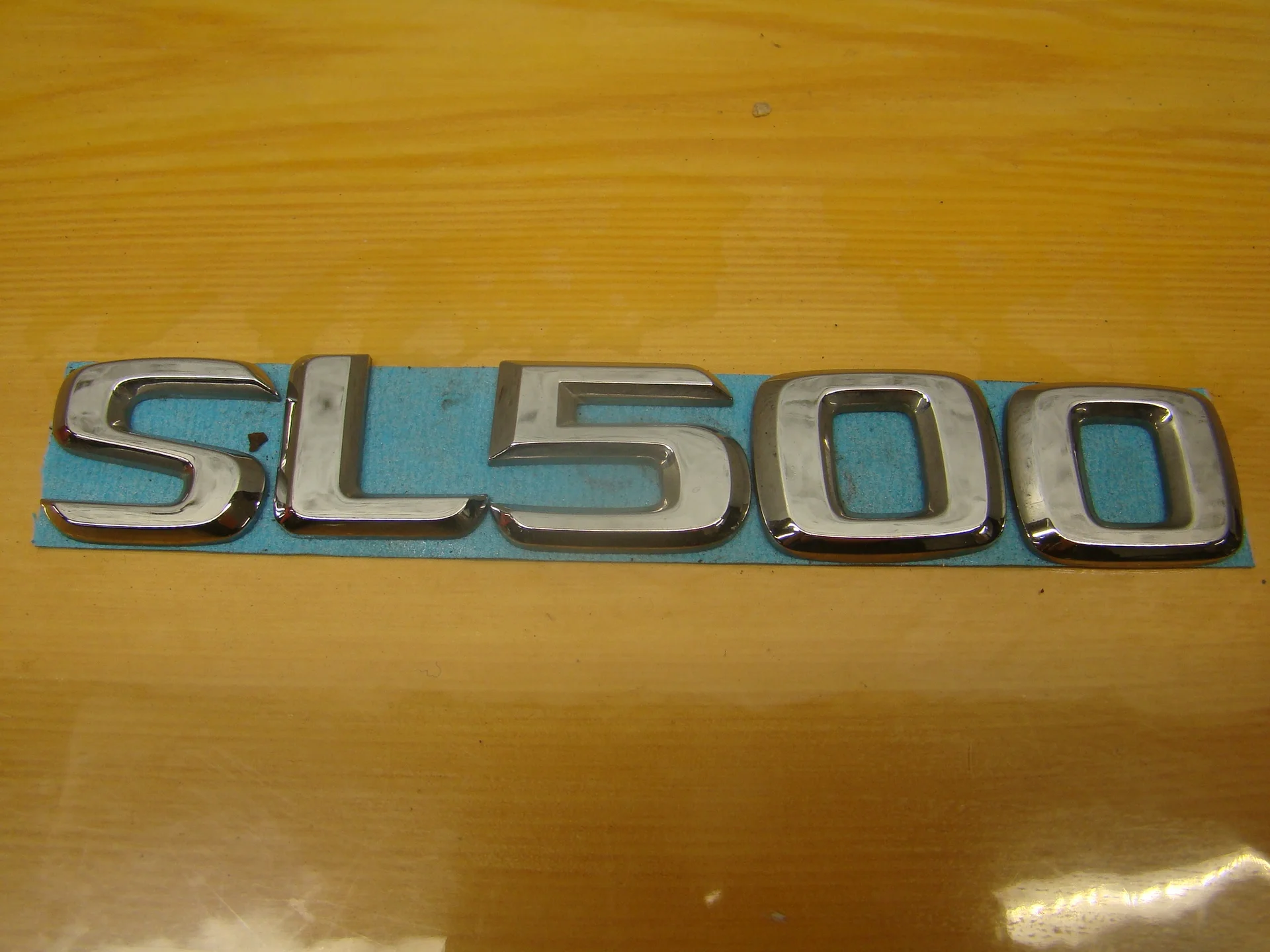 Эмблема SL500 Mercedes-Benz R230 - миниатюра 2