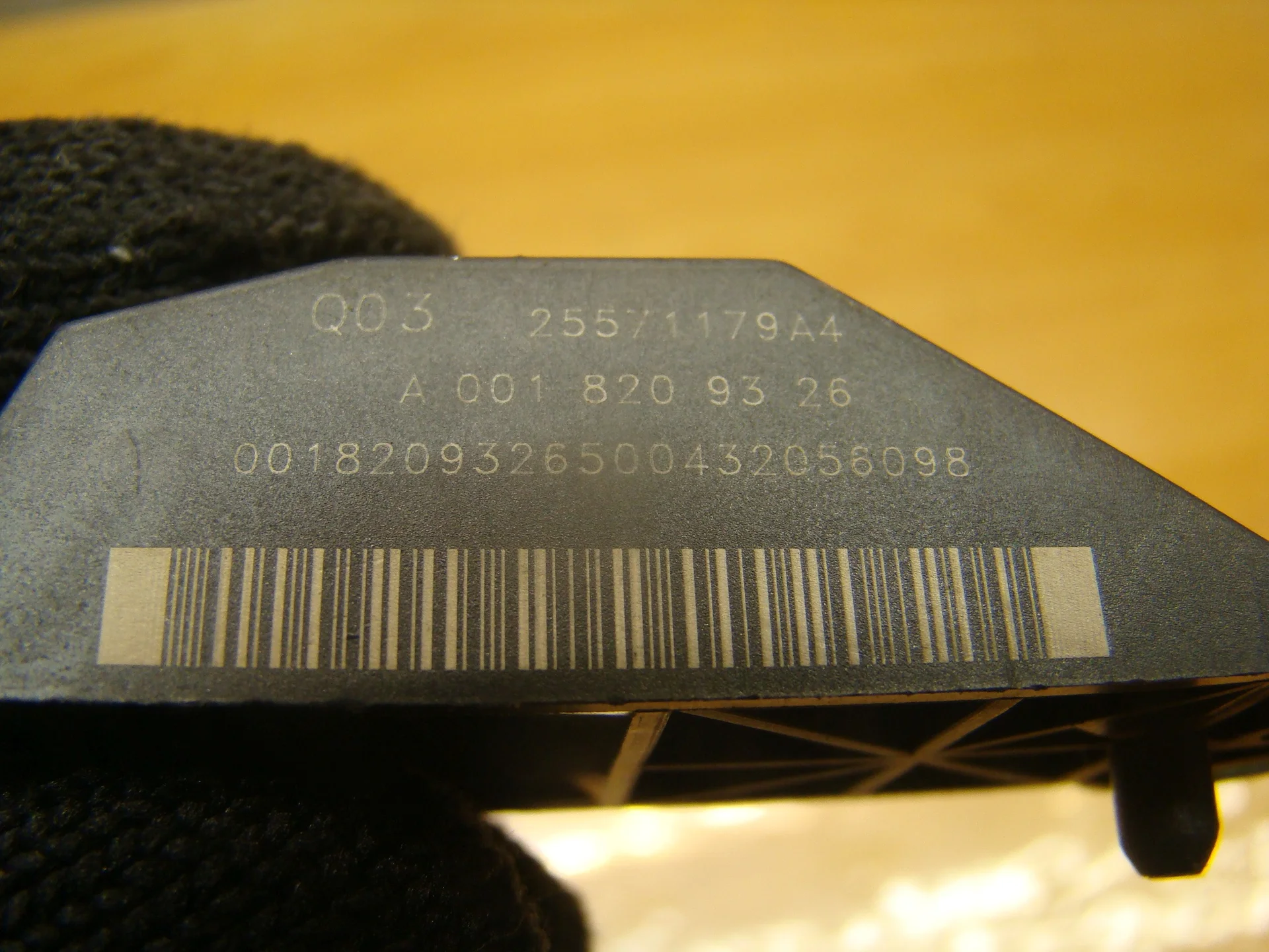 Датчик SRS Mercedes-Benz W211 A0018209326 - миниатюра 2