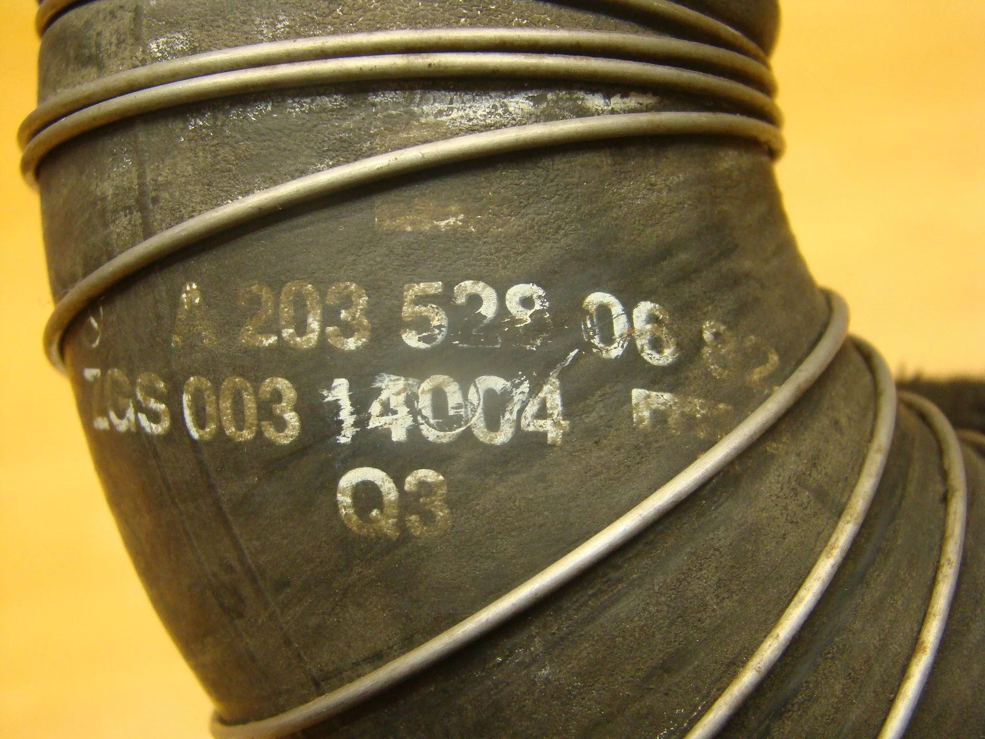 Патрубок интеркулера Mercedes-Benz W203 271 A2035280682 - миниатюра 3