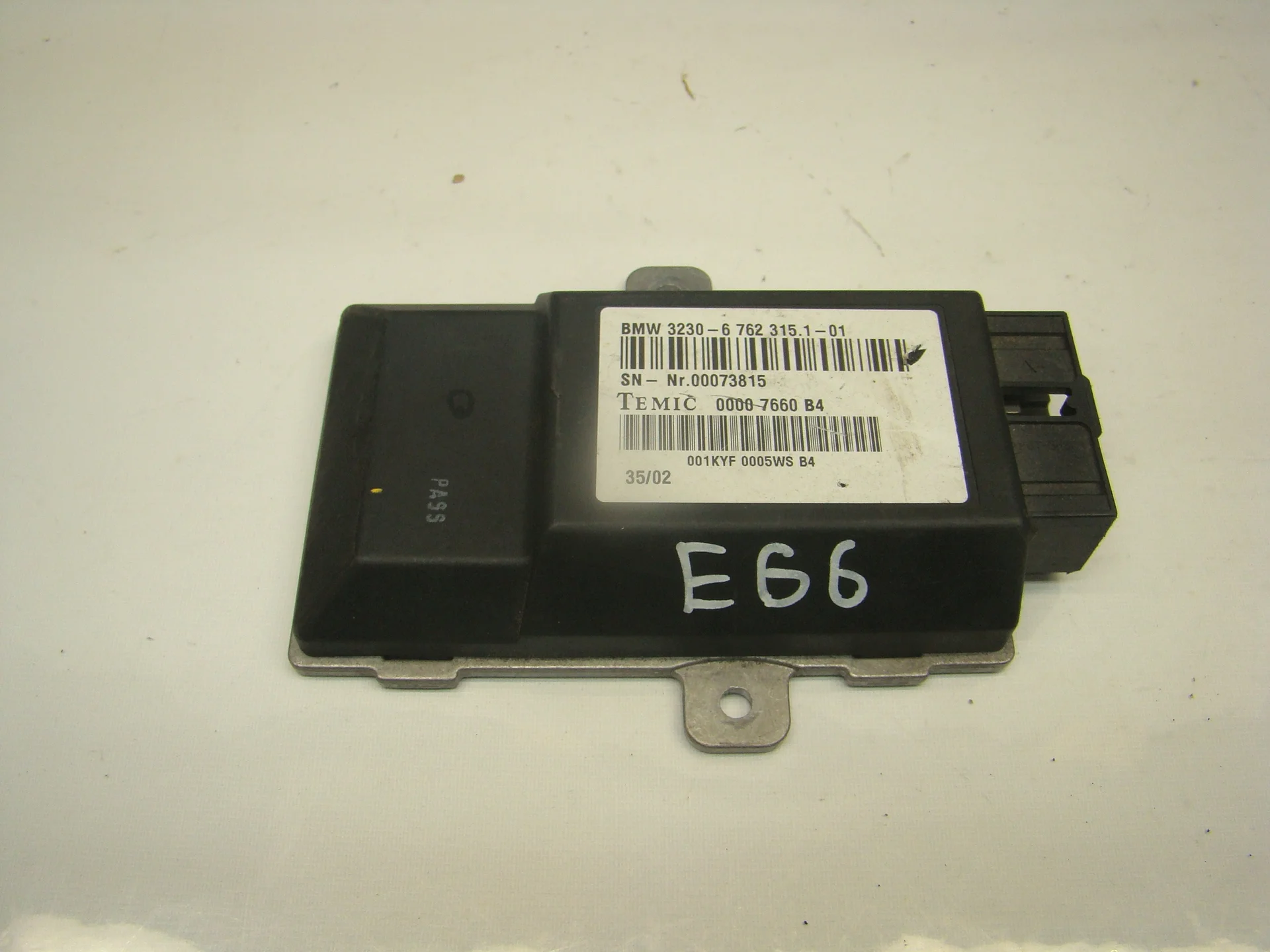 Блок управления рулевой колонкой BMW 7 серия IV - E66 32306762315 - изображение 1