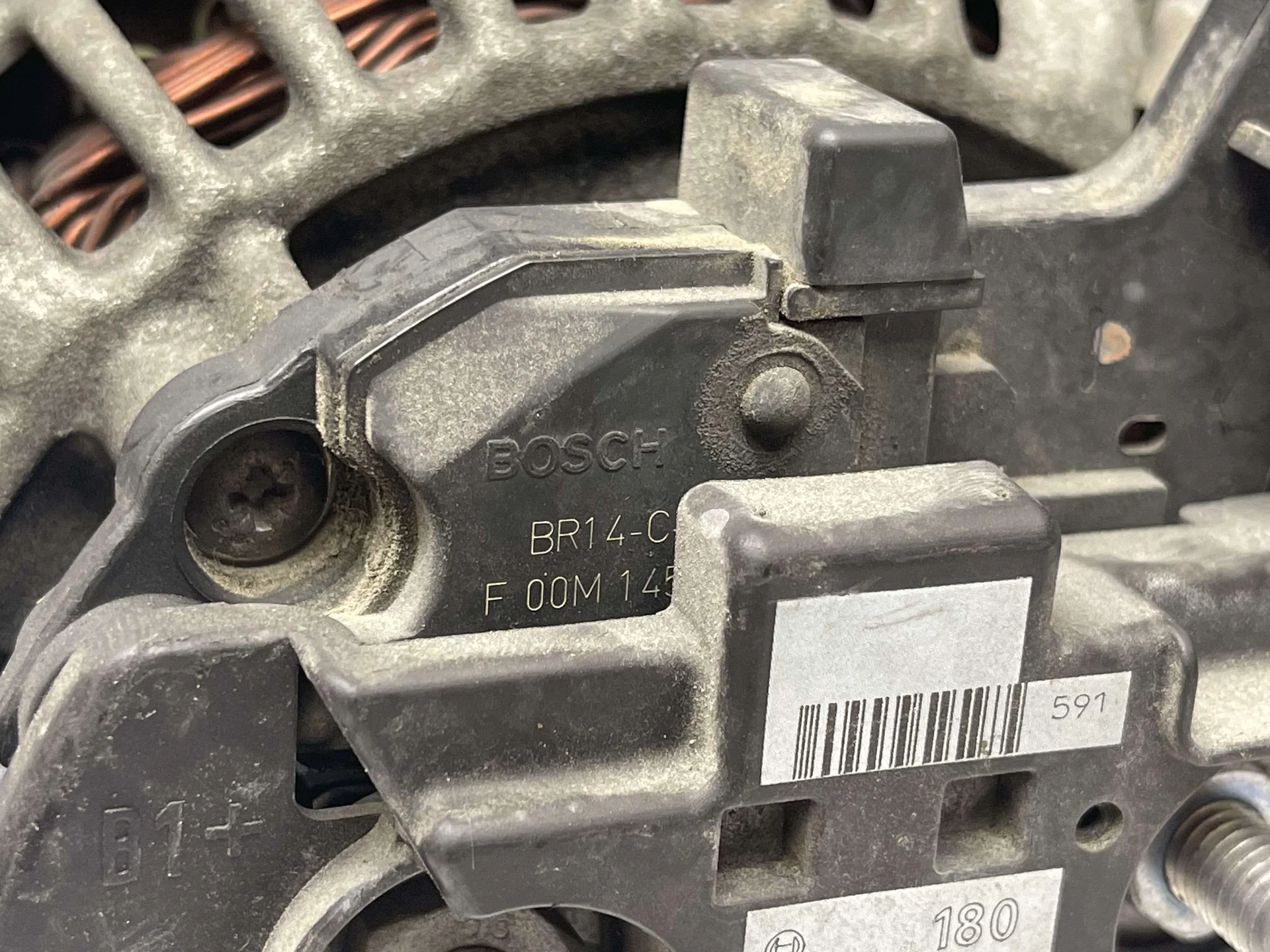 Генератор Mercedes-Benz W164 272 A2721540102 - миниатюра 5