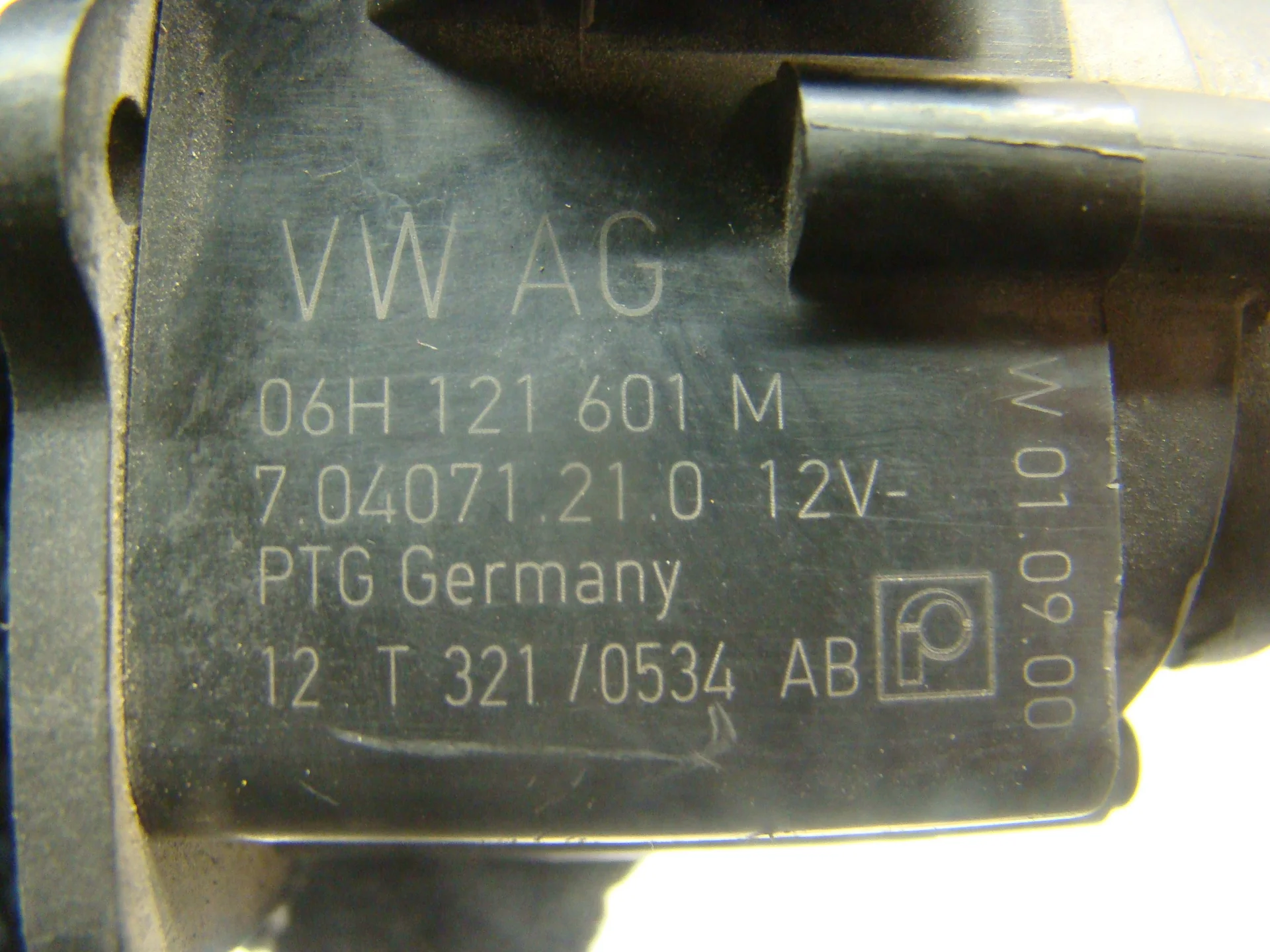 Помпа дополнительной прокачки антифриза Audi Q5 I 8R CNC 06H121601M - миниатюра 3