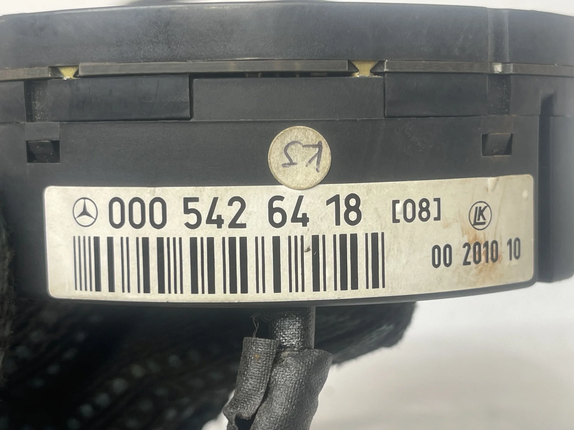 Датчик угла поворота руля Mercedes-Benz W210  A0005426418 - миниатюра 3