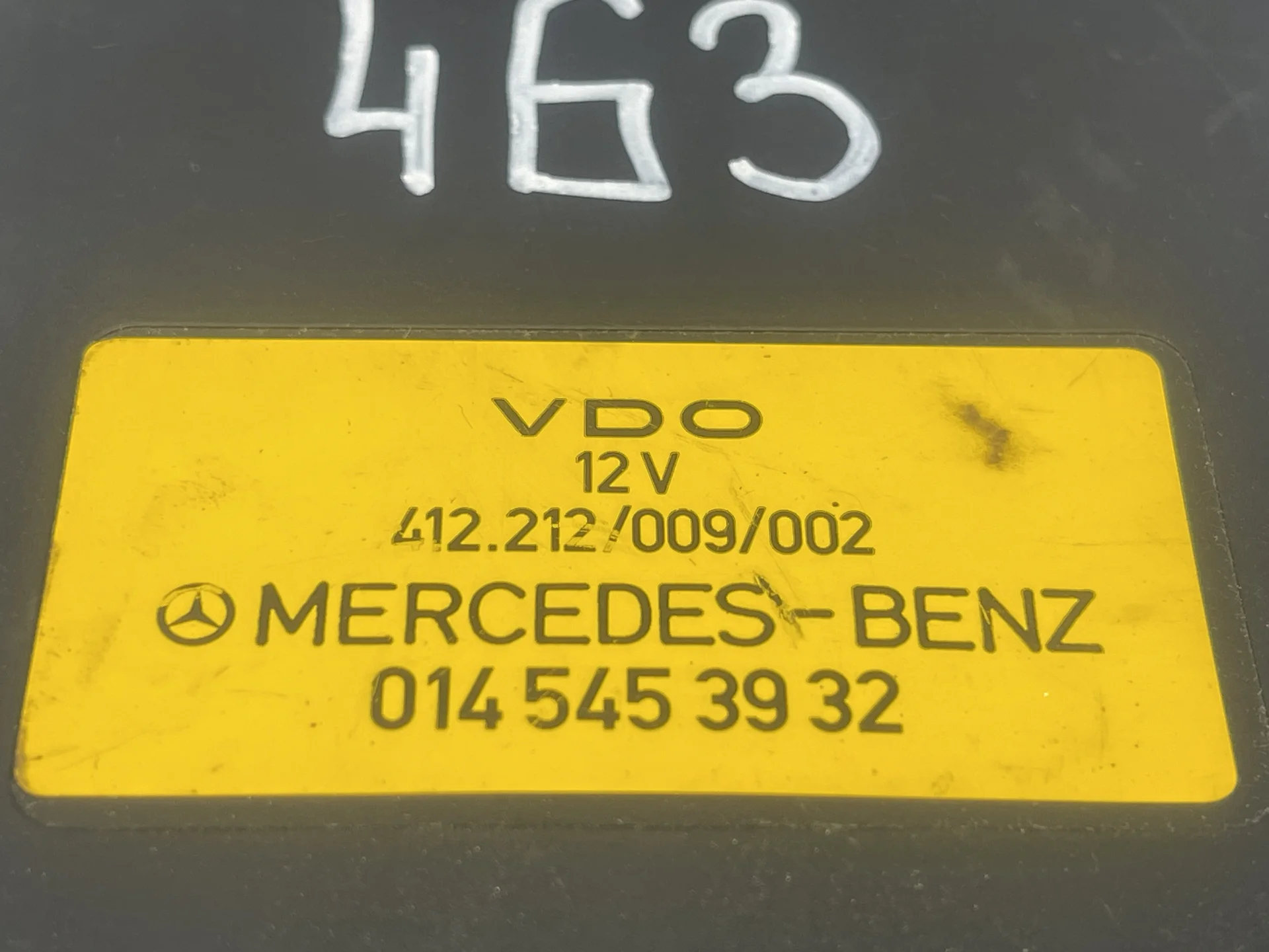 Блок управления круиз-контролем Mercedes-Benz W463 A0145453932 - миниатюра 4