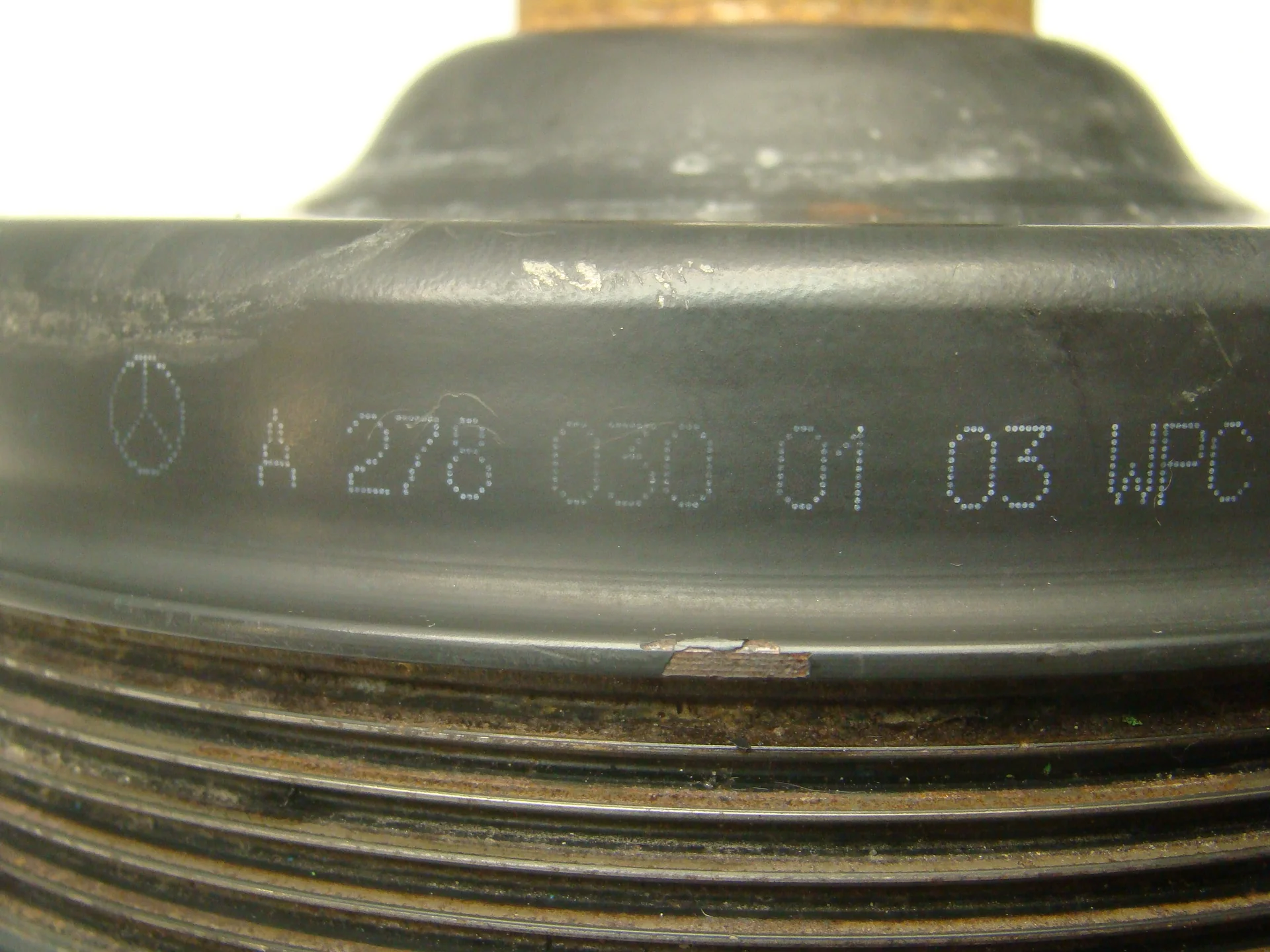 Шкив коленвала Mercedes-Benz W221 278 A2780300103 - миниатюра 3