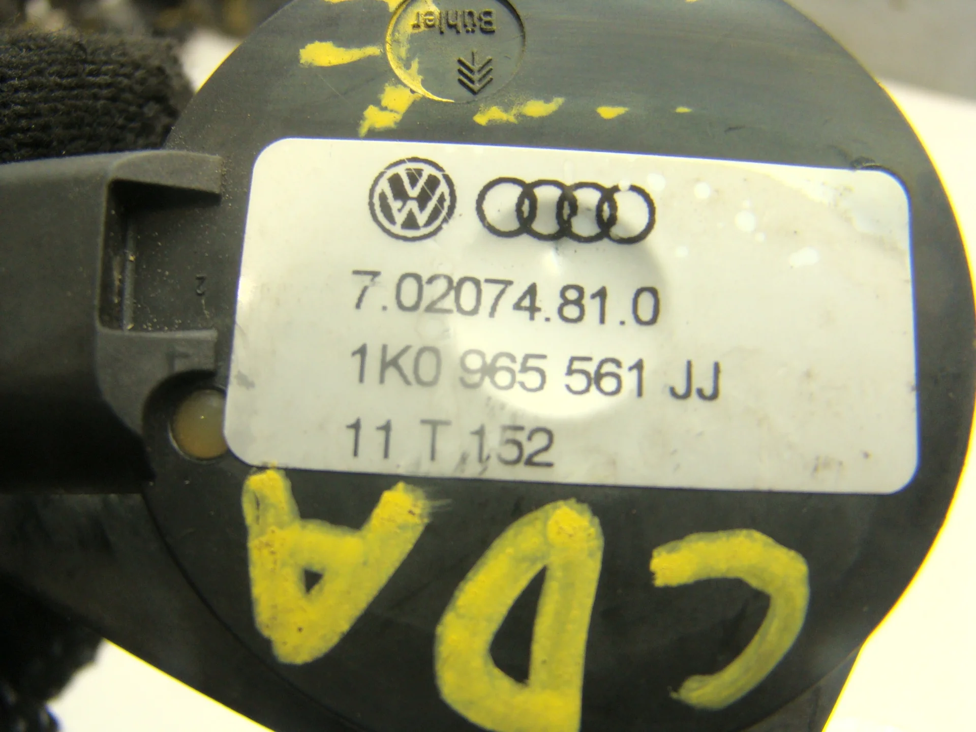 Помпа дополнительной прокачки антифриза Volkswagen Passat VI 3C (B6) CDA 1K0965561JJ - миниатюра 3