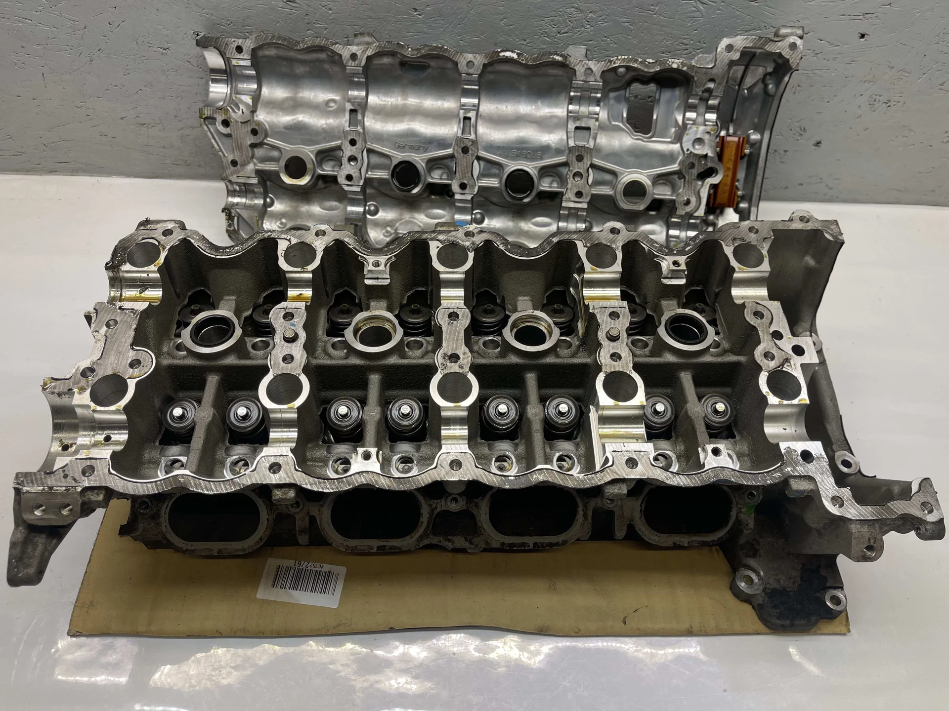 Головка блока цилиндров левая Mercedes-Benz W221 278 A2780107120 - миниатюра 5