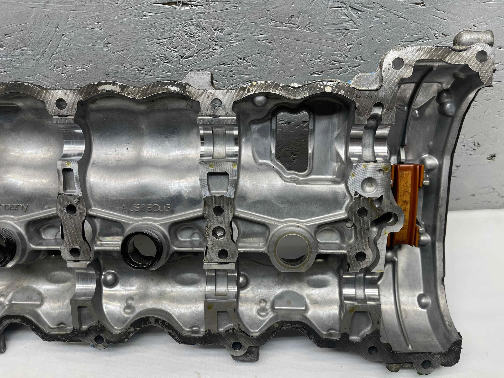Головка блока цилиндров левая Mercedes-Benz W221 278 A2780107120 - миниатюра 9