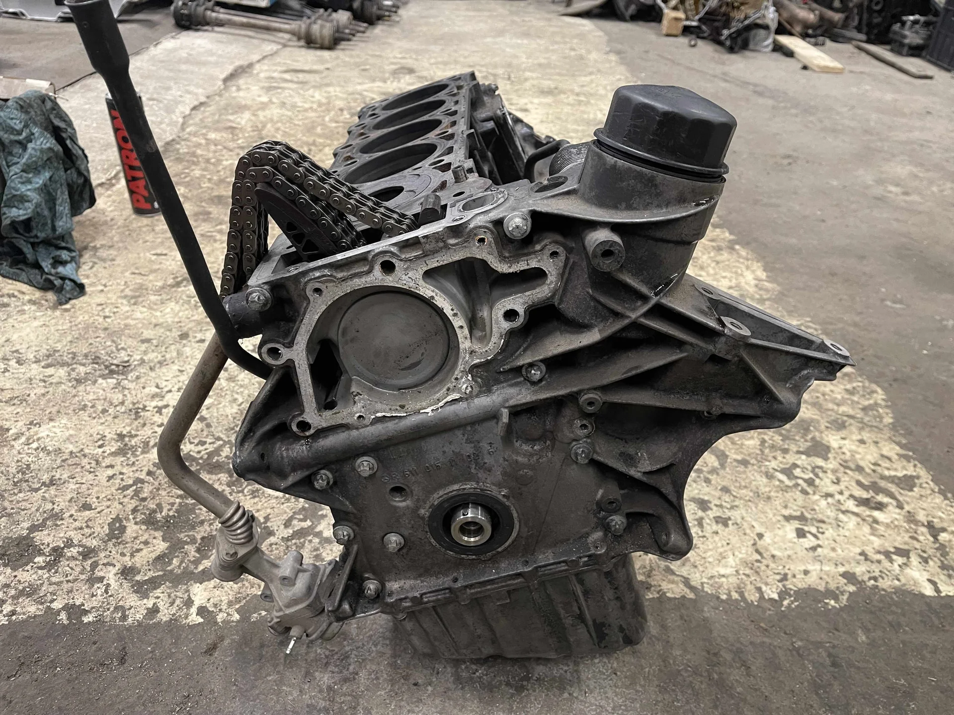 Блок двигателя Mercedes-Benz W210 612 612961 - миниатюра 5